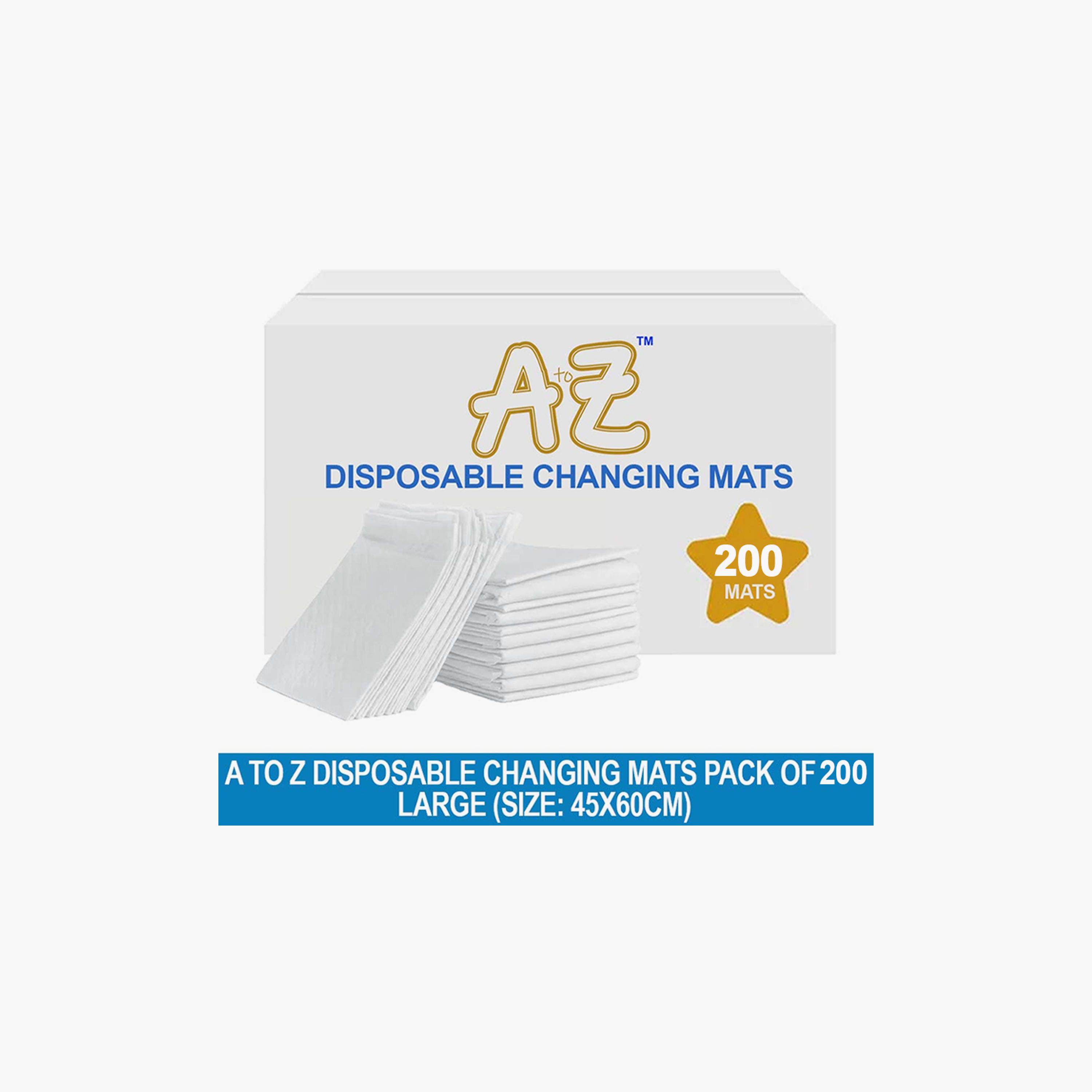 Star Babies 200-Piece Disposable Changing Mats - 45 x 60 cm-baby-diapering-changingmats-image-3