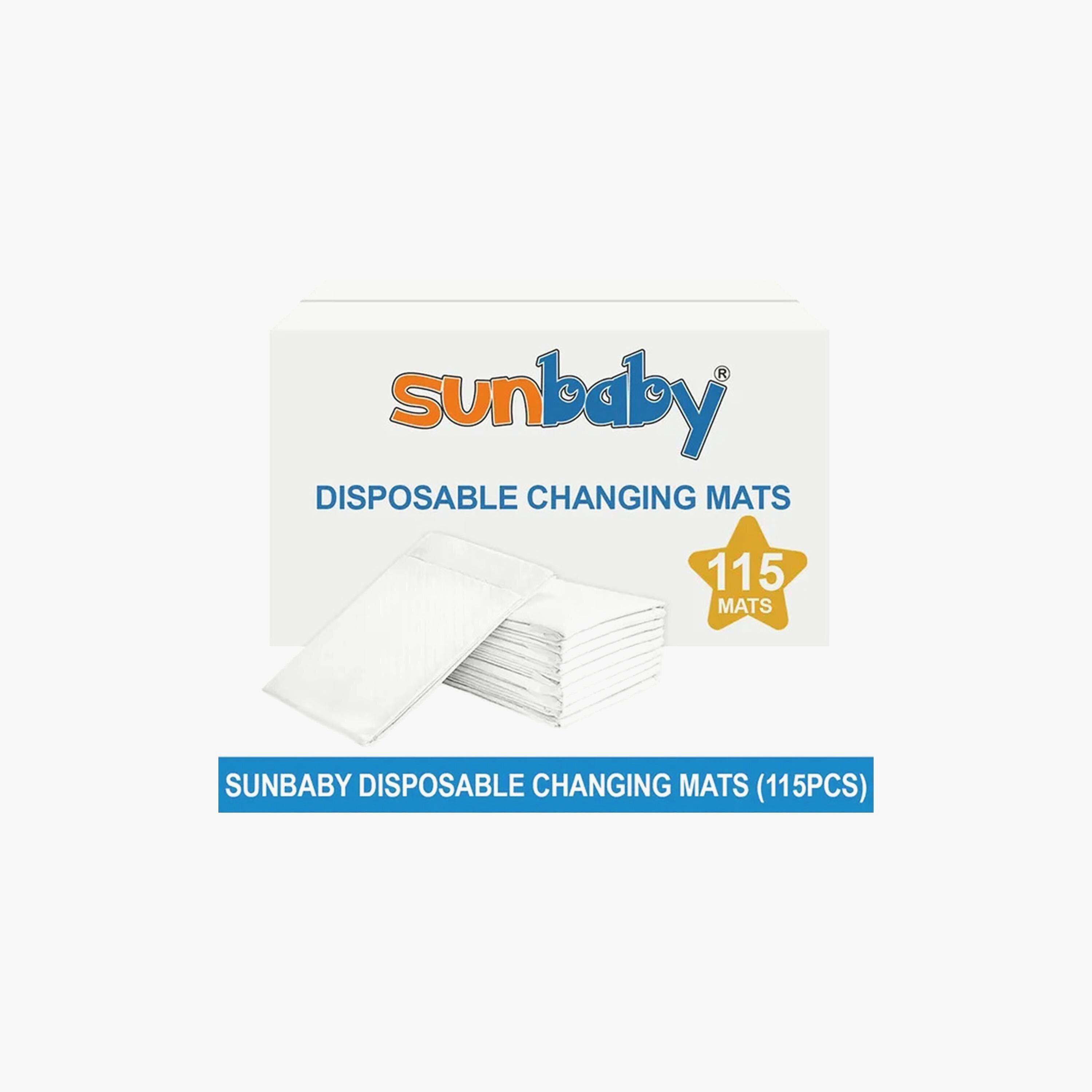 Star Babies 115-Piece Disposable Changing Mats - 45 x 60 cm-baby-diapering-changingmats-image-3