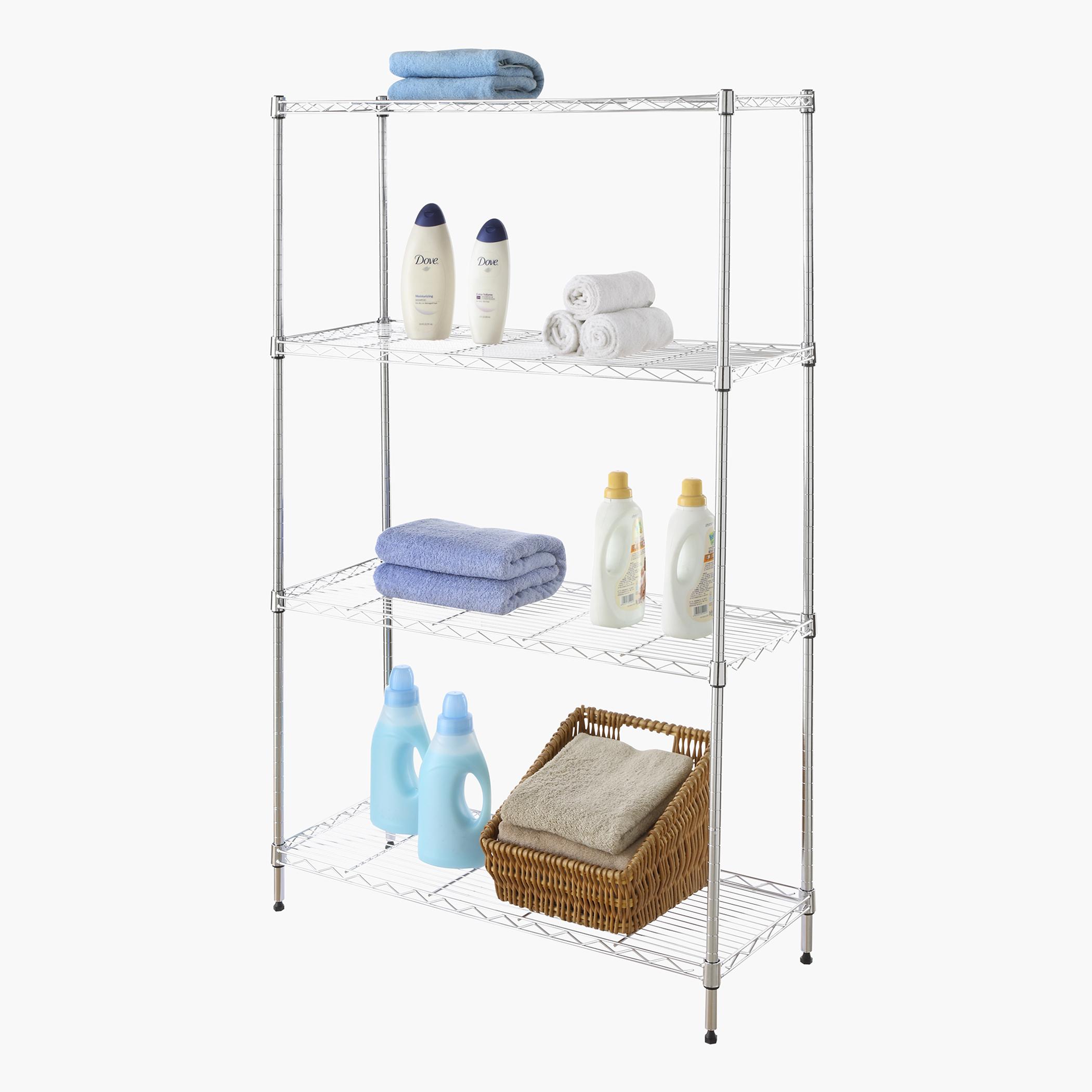 CamelTough 4-Shelf Adjustable Wire Storage Rack