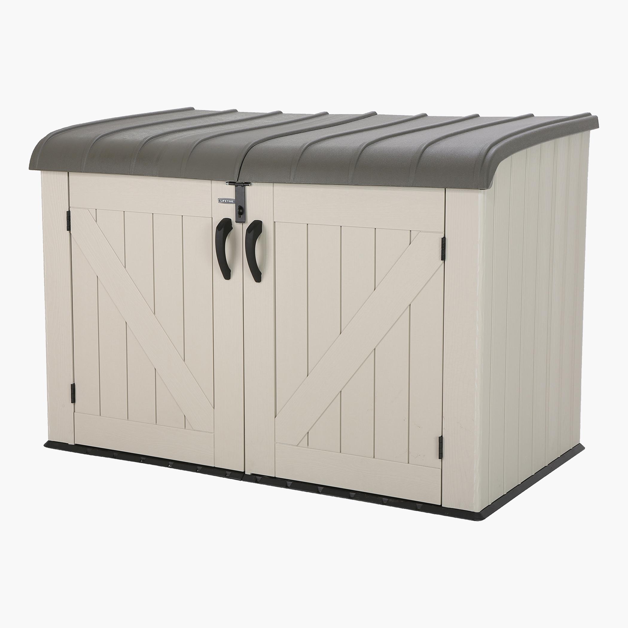 LifeTime Heavy Duty Horizontal Storage Shed