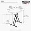 LifeTime Height Adjustable Foldable Outdoor Coffee Table-InfluencerCodes_Ramadan26_All_20012026-image-2