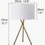 HomeKode Mid-Century Metal Tripod Table Lamp - 55 cm-InfluencerCodes_Ramadan26_All_20012026-image-5