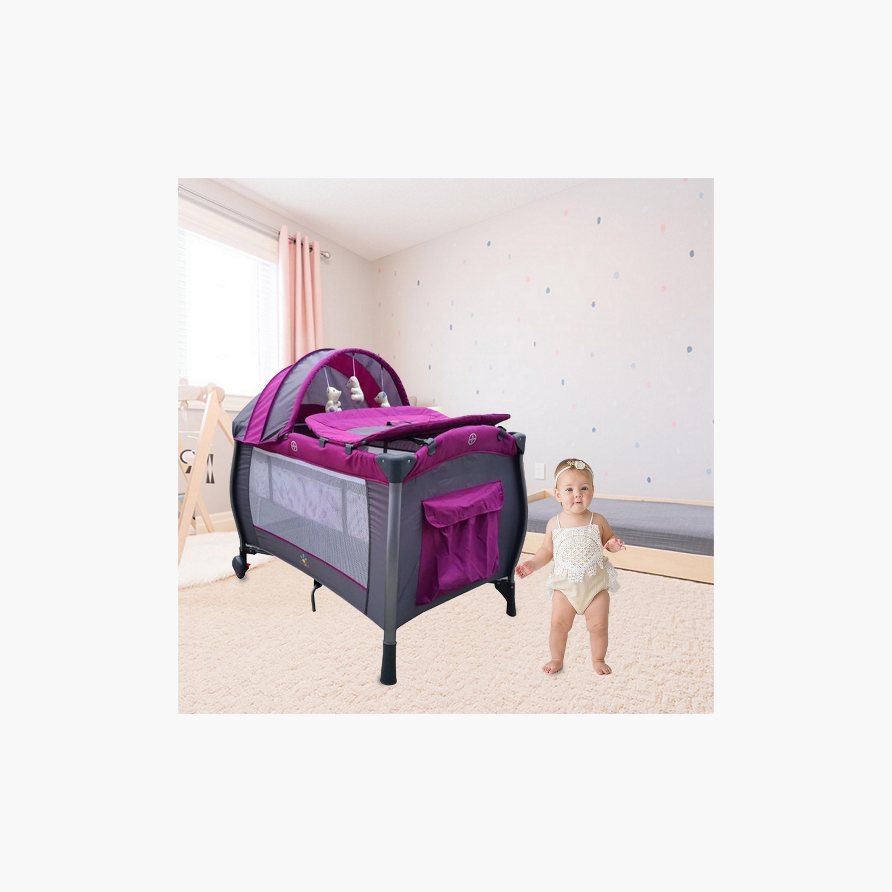 Babylove Playpen & Bassinet with Toys-baby-gear-travelcots-image-3