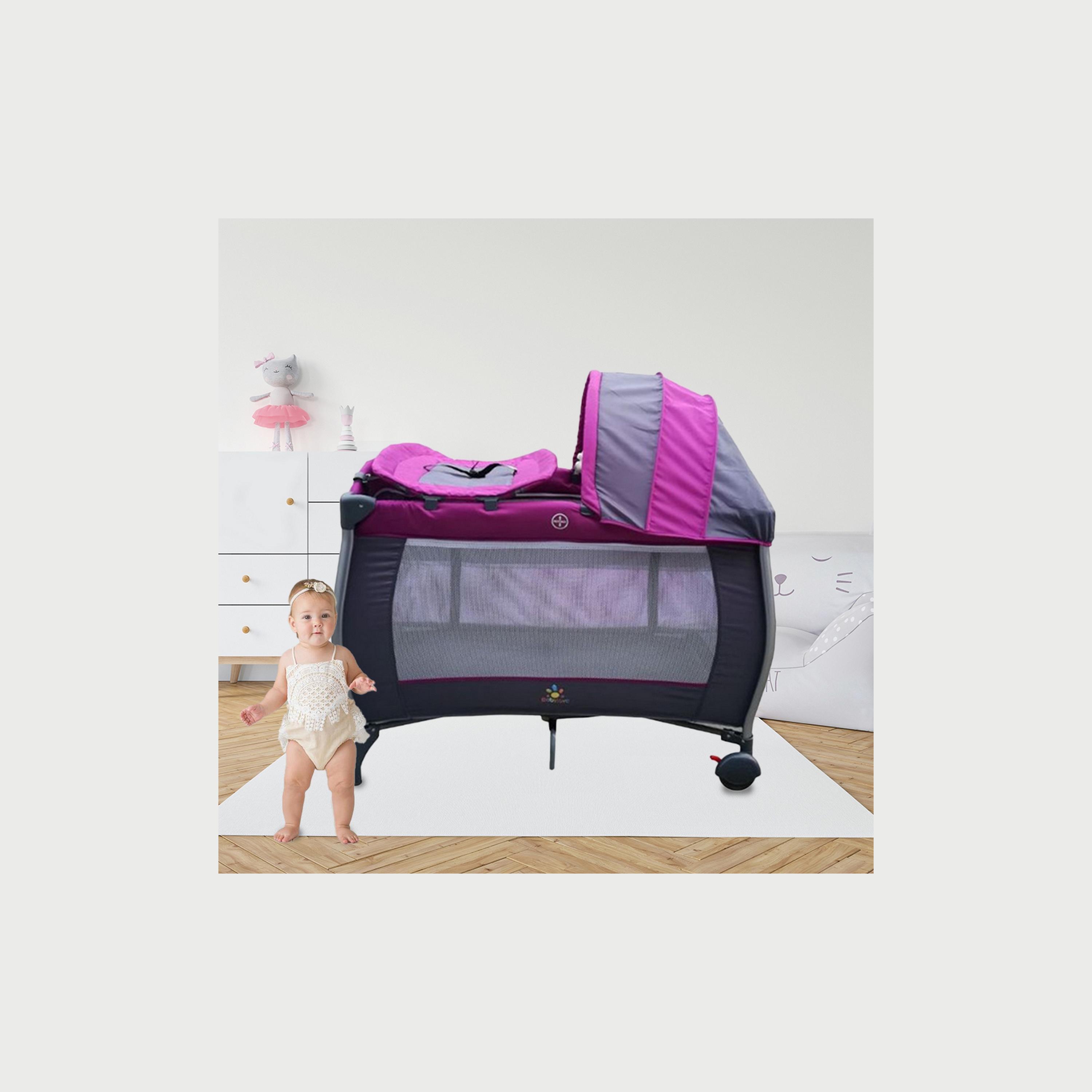 Babylove Playpen & Bassinet with Toys-baby-gear-travelcots-image-4