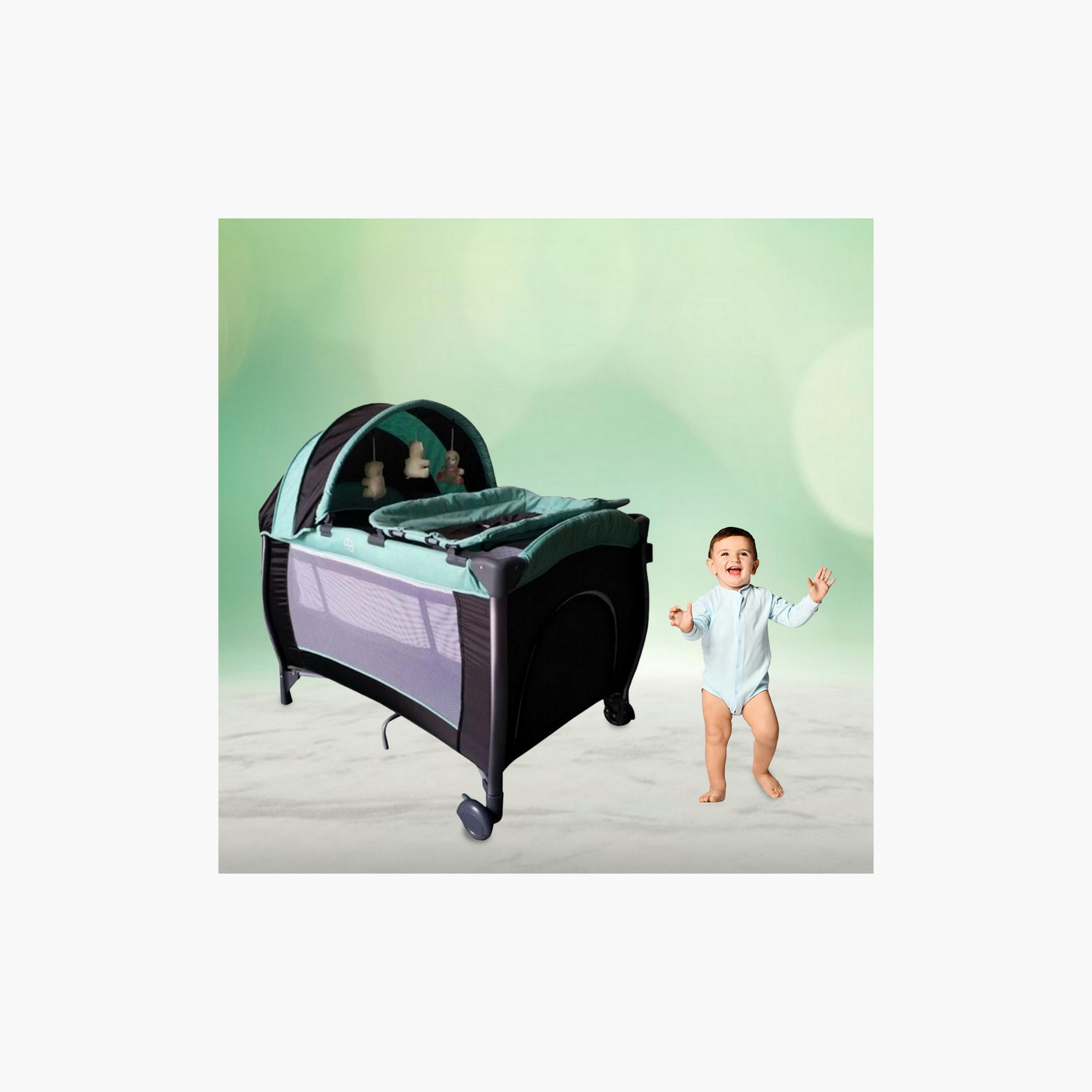Babylove Playpen & Bassinet with Toys-baby-gear-travelcots-image-2