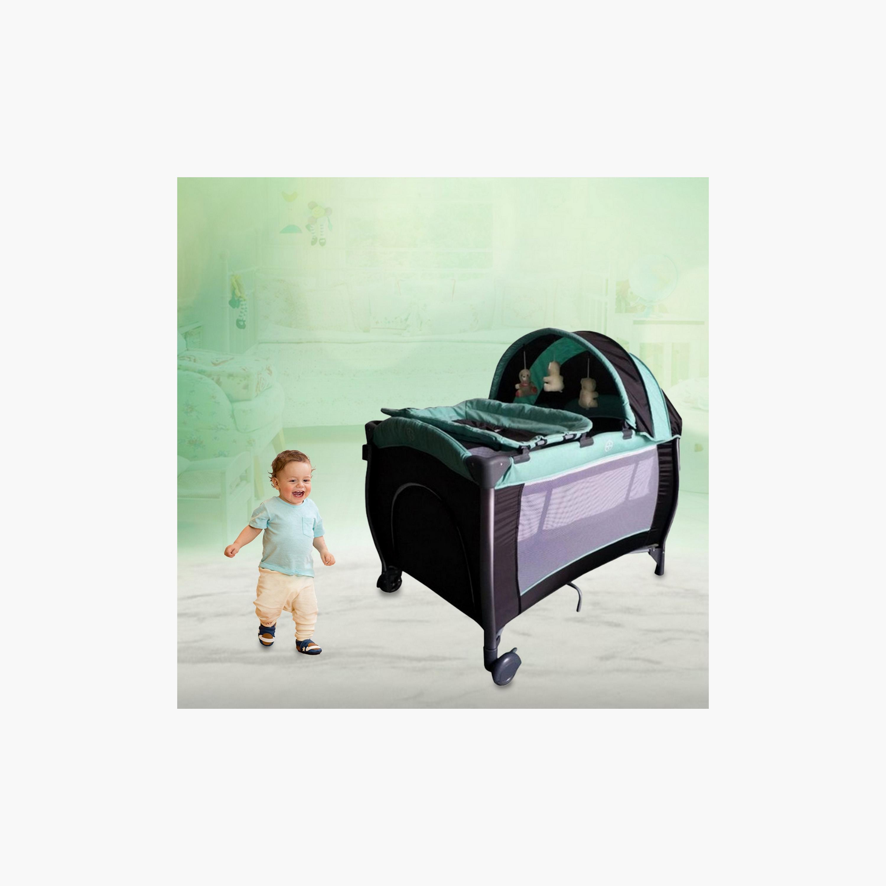 Babylove Playpen & Bassinet with Toys-baby-gear-travelcots-image-3