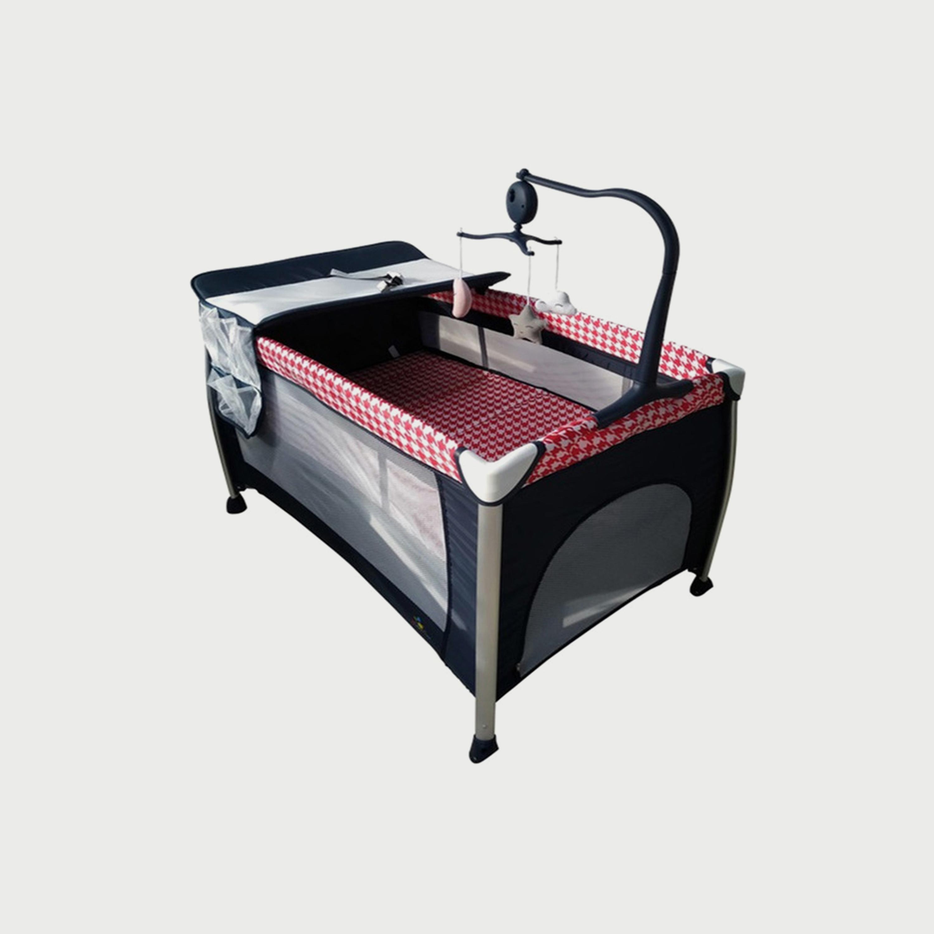 Babylove Playpen & Bassinet with Two Layers and Toys-baby-gear-travelcots-image-2