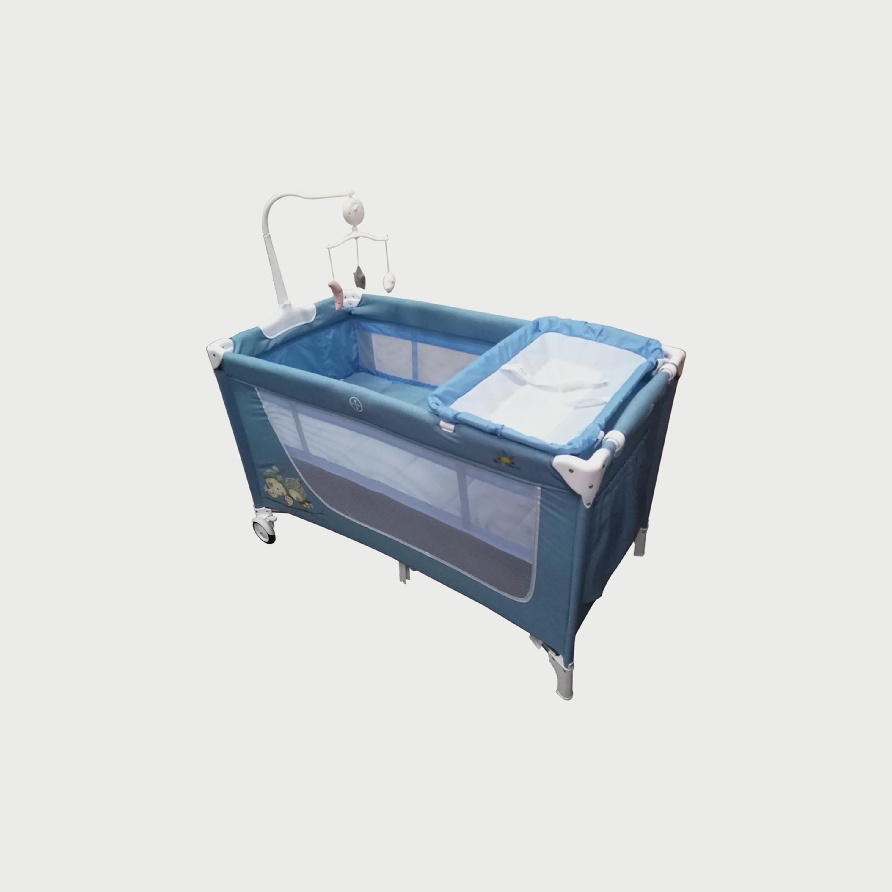 Babylove Playpen & Bassinet with Two Layers and Toys-baby-gear-travelcots-image-2