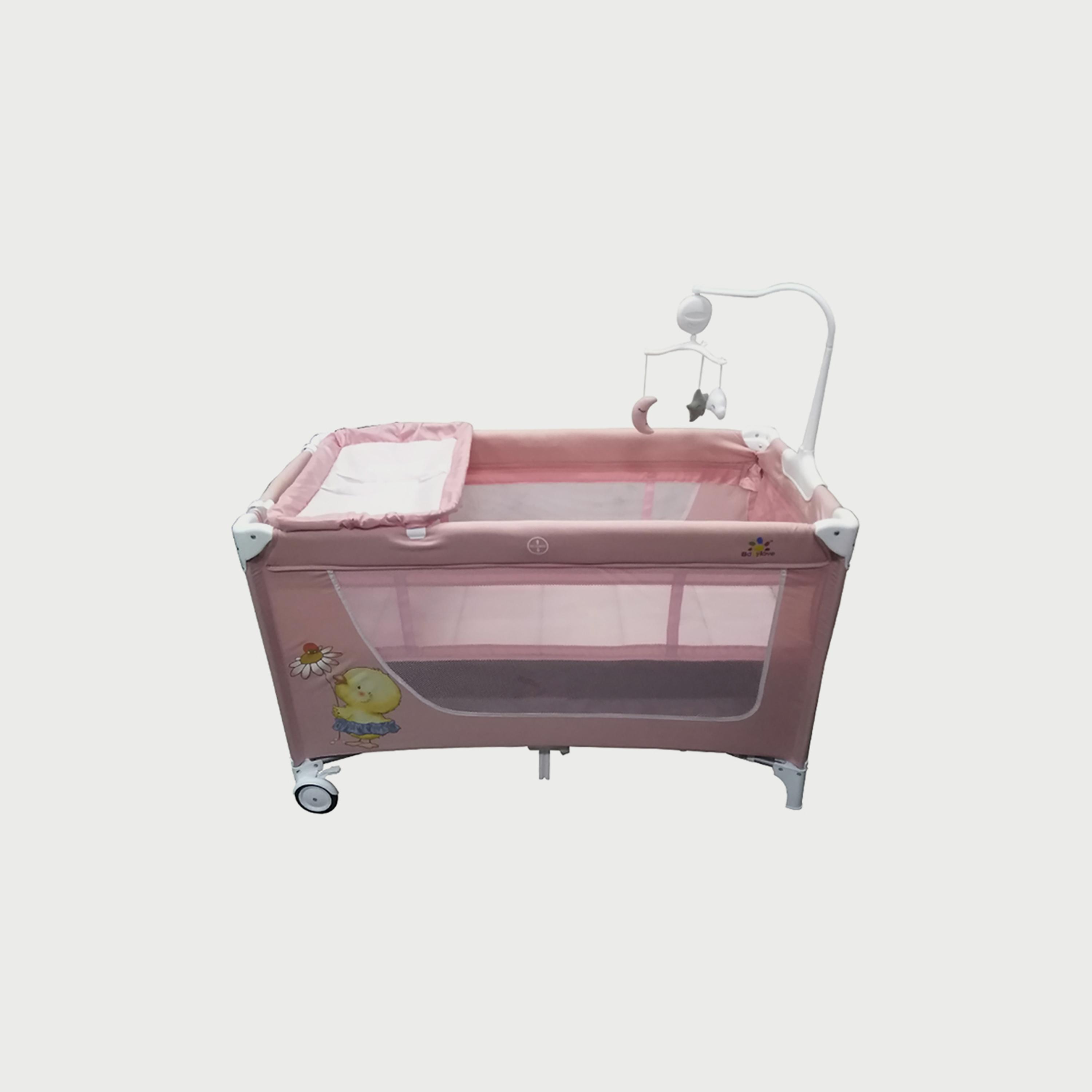 روضة أطفال ومهد مع طبقتين وألعاب من بيبي لاف-baby-nursery-furniture-cribsandbeds-travelcots-image-1