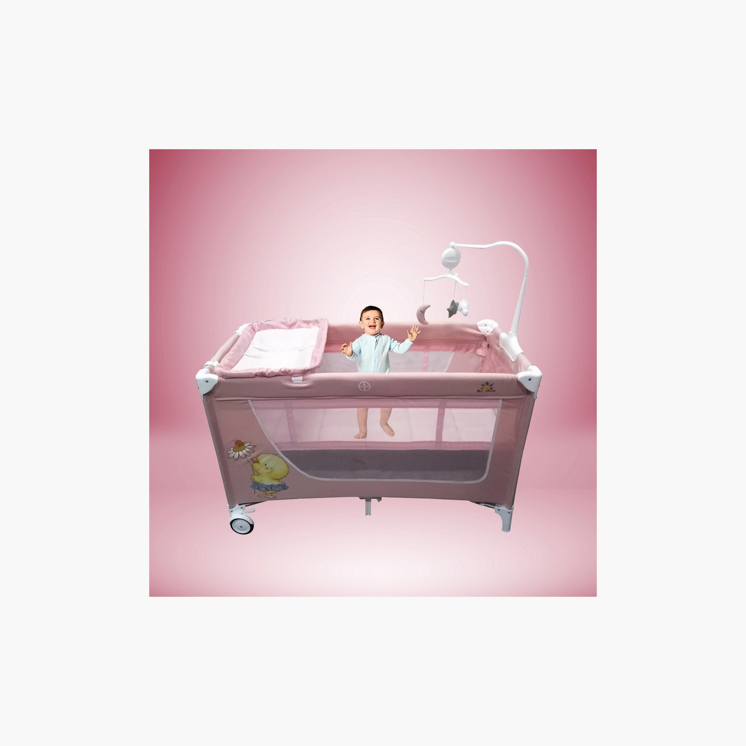 روضة أطفال ومهد مع طبقتين وألعاب من بيبي لاف-baby-nursery-furniture-cribsandbeds-travelcots-image-4