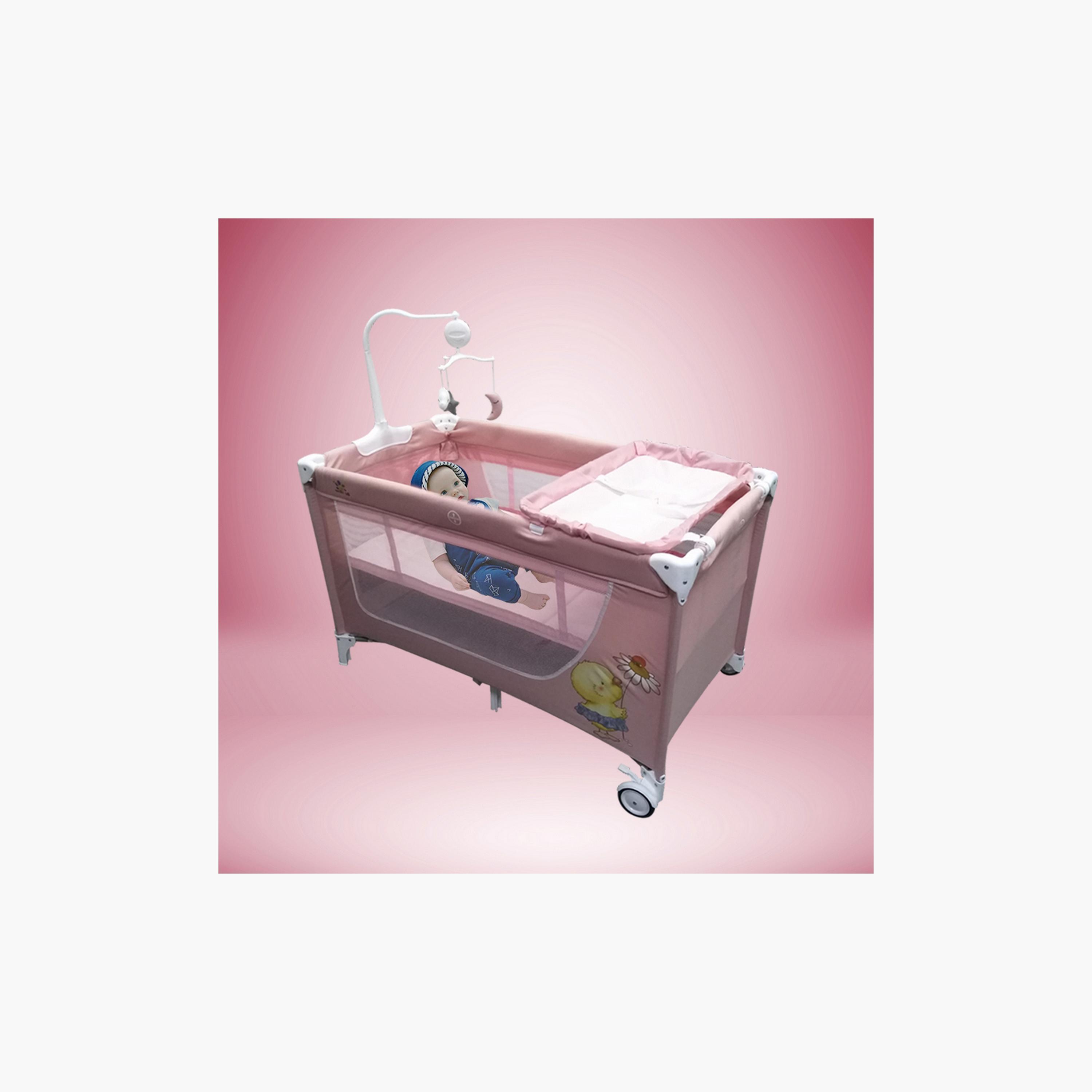 روضة أطفال ومهد مع طبقتين وألعاب من بيبي لاف-baby-nursery-furniture-cribsandbeds-travelcots-image-5