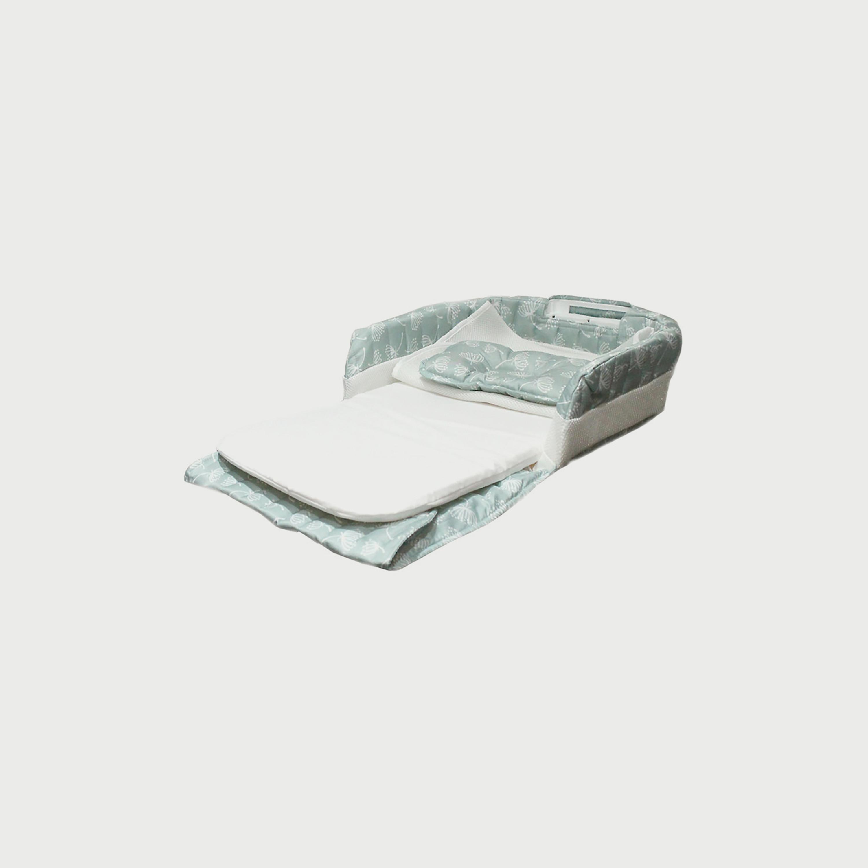 Babylove Foldable Safety Musical Light Bed with Pillow, Green-baby-nursery-babybedding-image-2