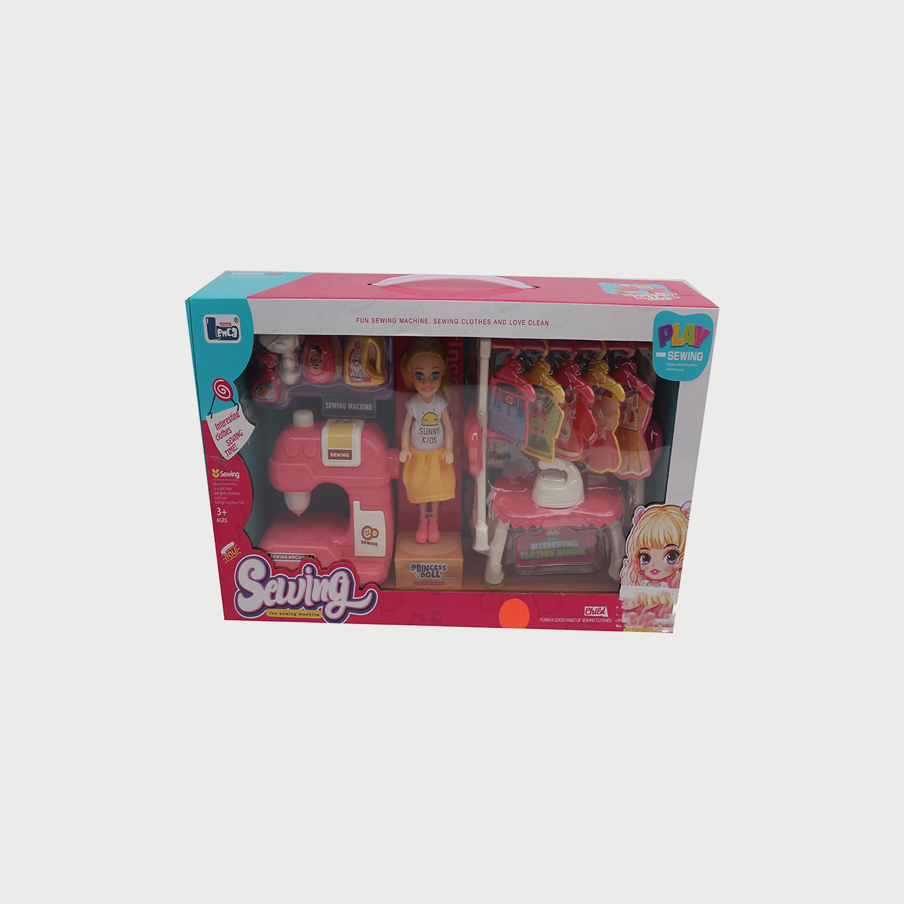Family Center Sewing Machine with Accessories Set-toys-dollsandplaysets-dollplaysets-image-2