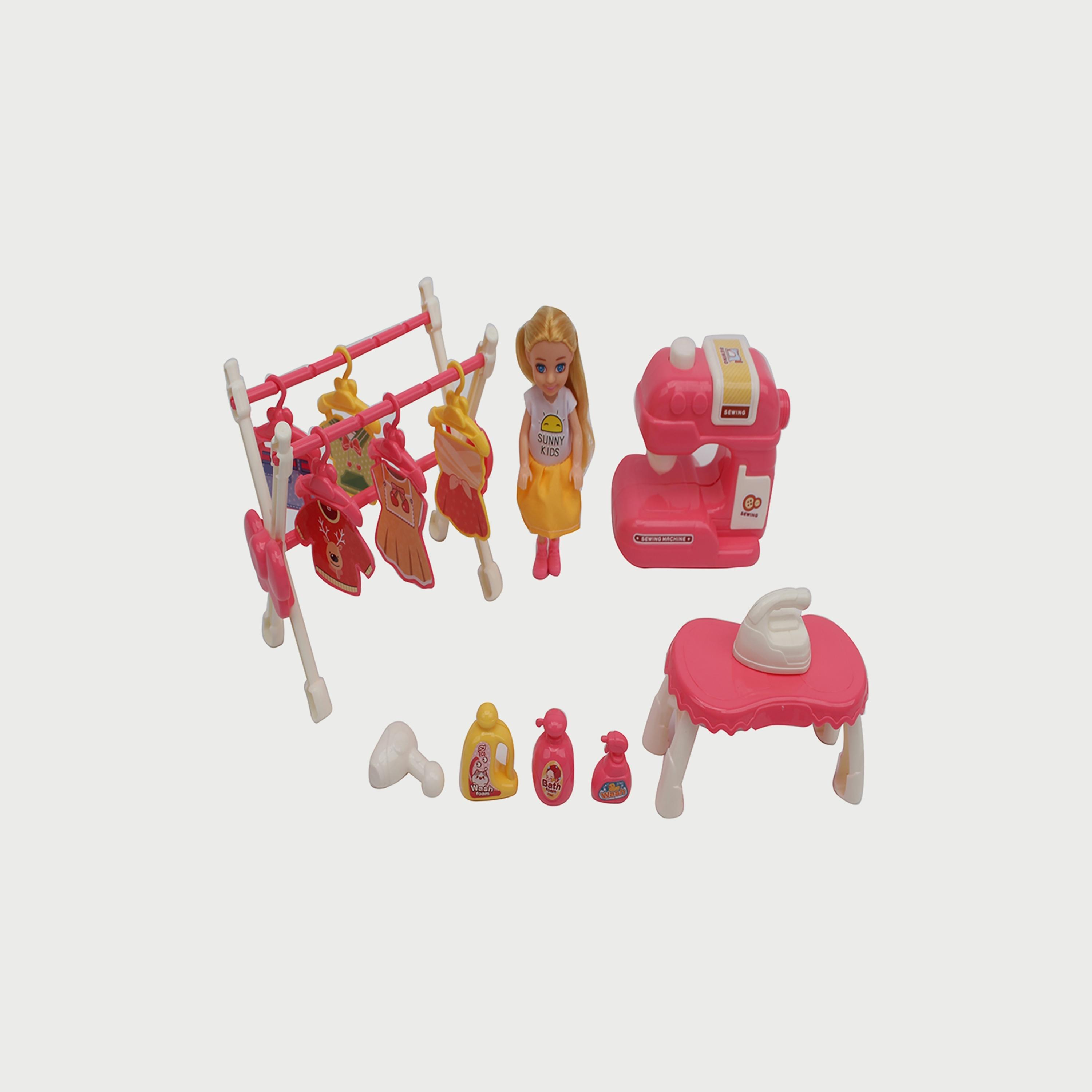 Family Center Sewing Machine with Accessories Set-toys-dollsandplaysets-dollplaysets-image-3