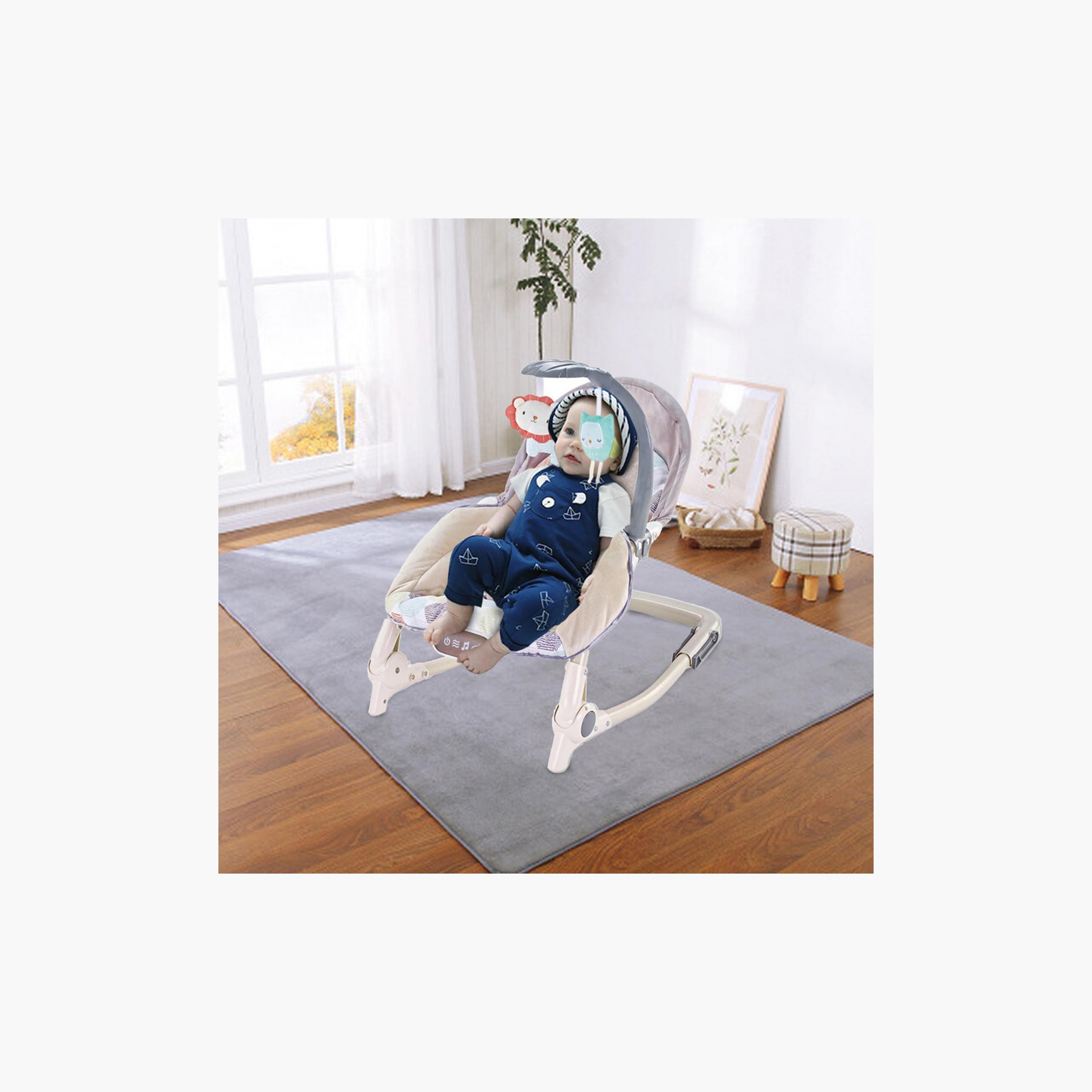 كرسي هزاز مع موسيقي من بيبي لاف-baby-infantactivity-image-4