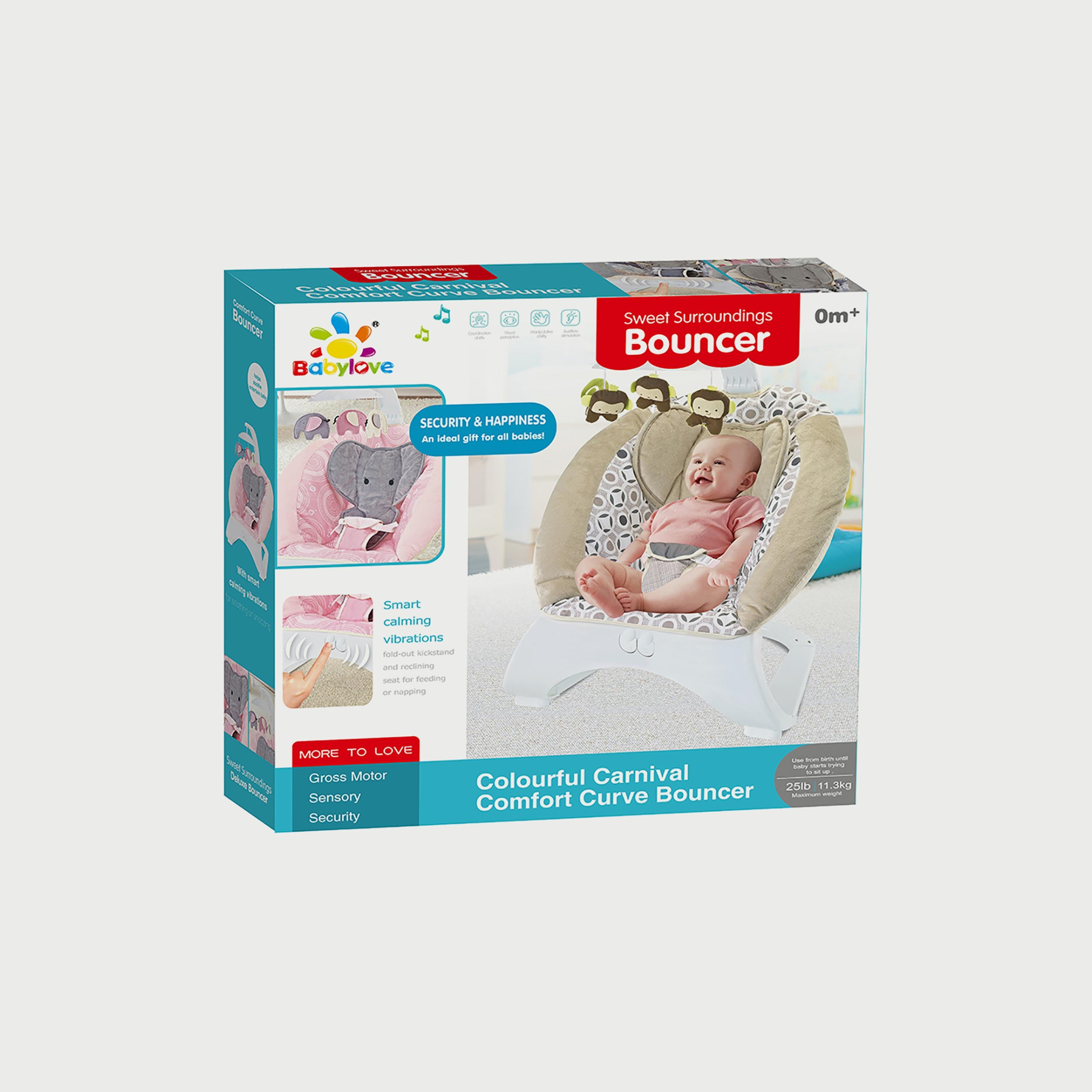 Babylove Bouncer with Music-baby-infantactivity-image-3