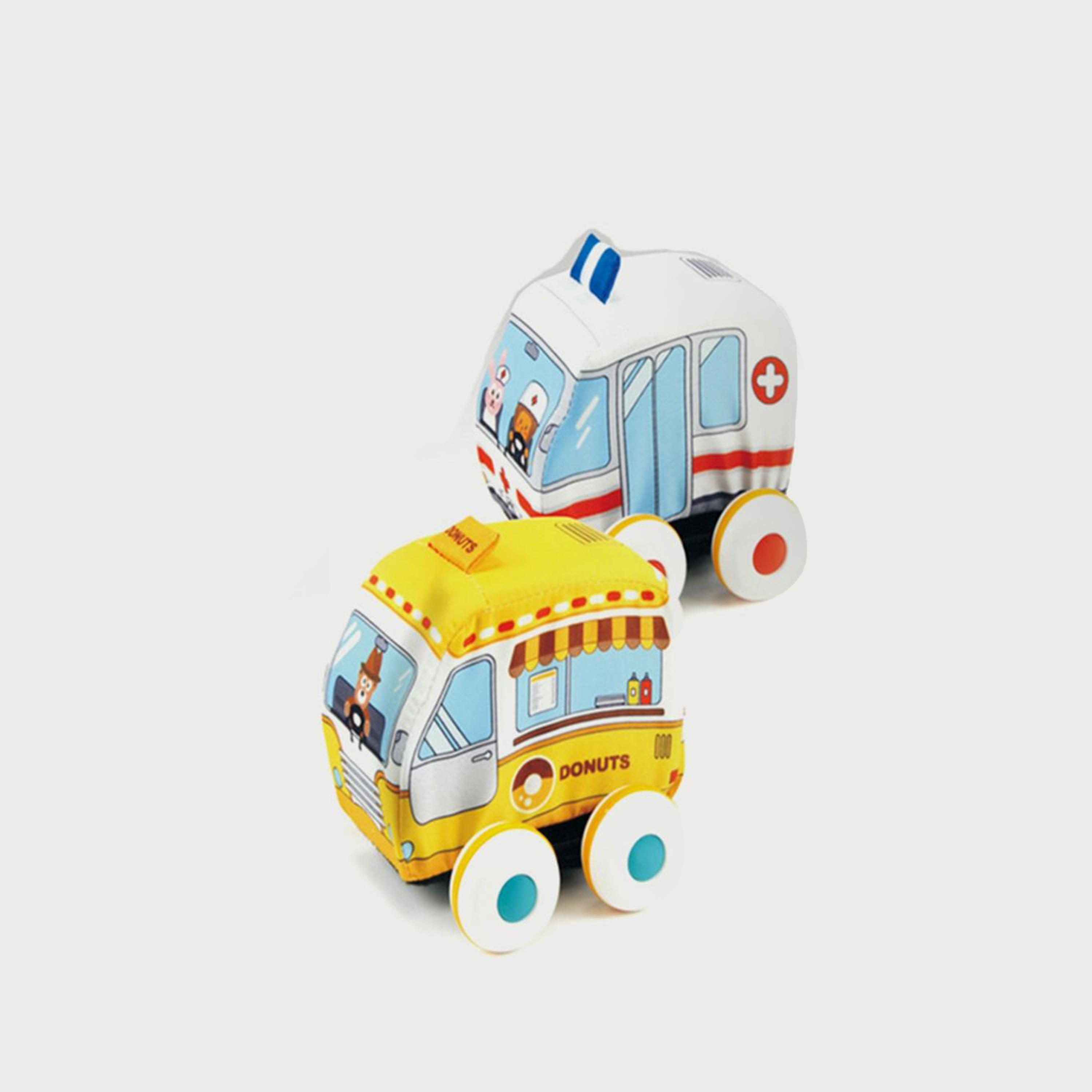 سيارة قماشية  قطعتين من بيبي لاف-toys-babyandtoddlertoys-pushandpulltoys-image-1