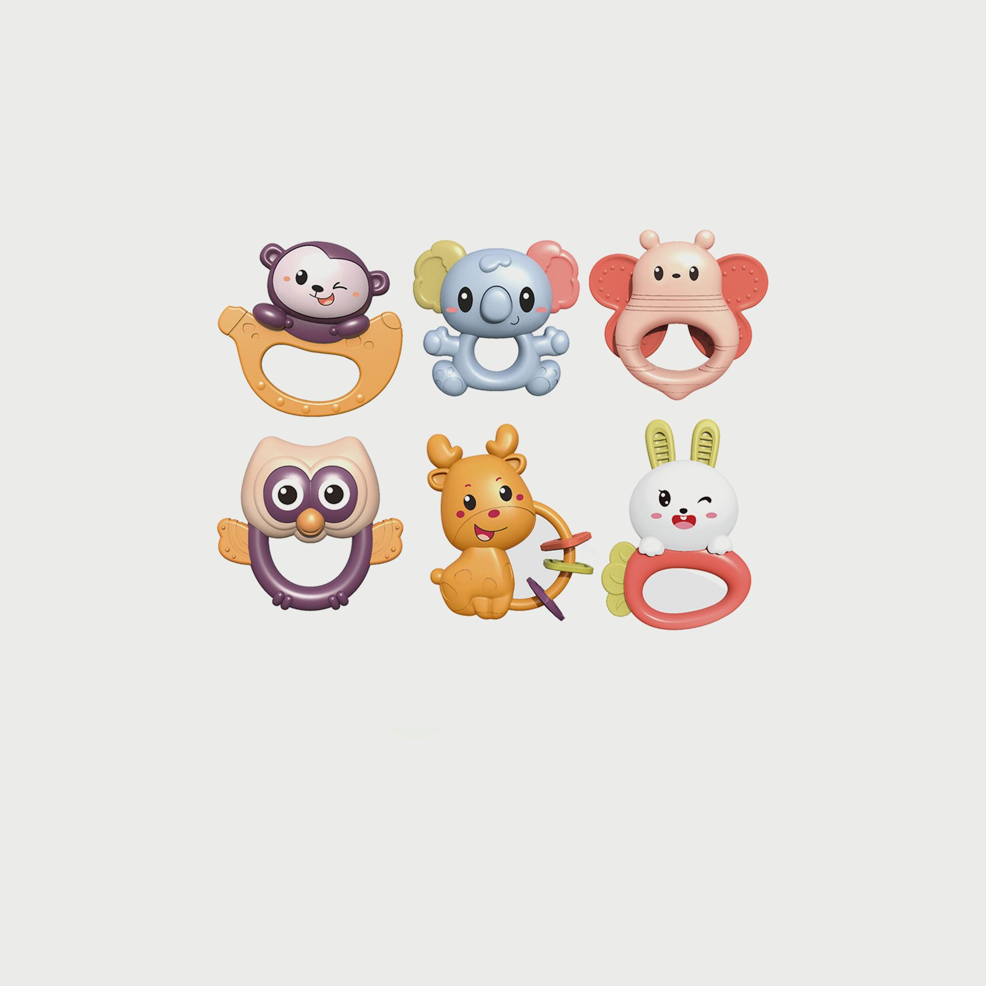 Babylove Rattle 6-Piece Play Set-toys-babyandtoddlertoys-rattlesandteethers-image-3