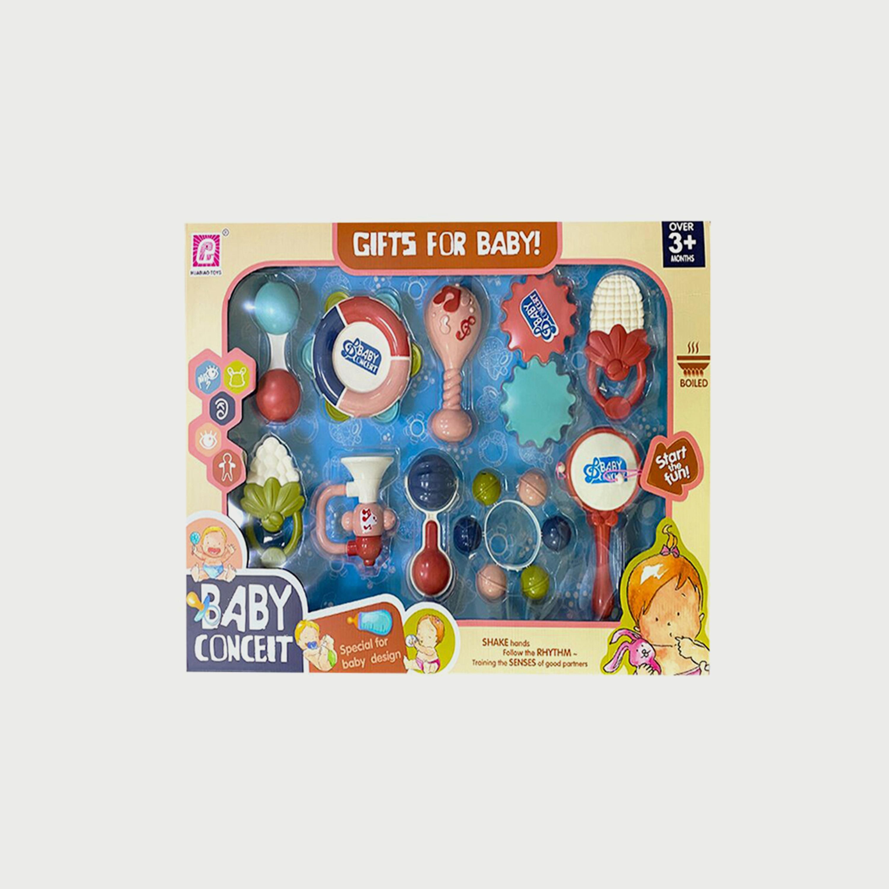 Family Center 10-Piece Rattle Set-toys-babyandtoddlertoys-rattlesandteethers-image-2