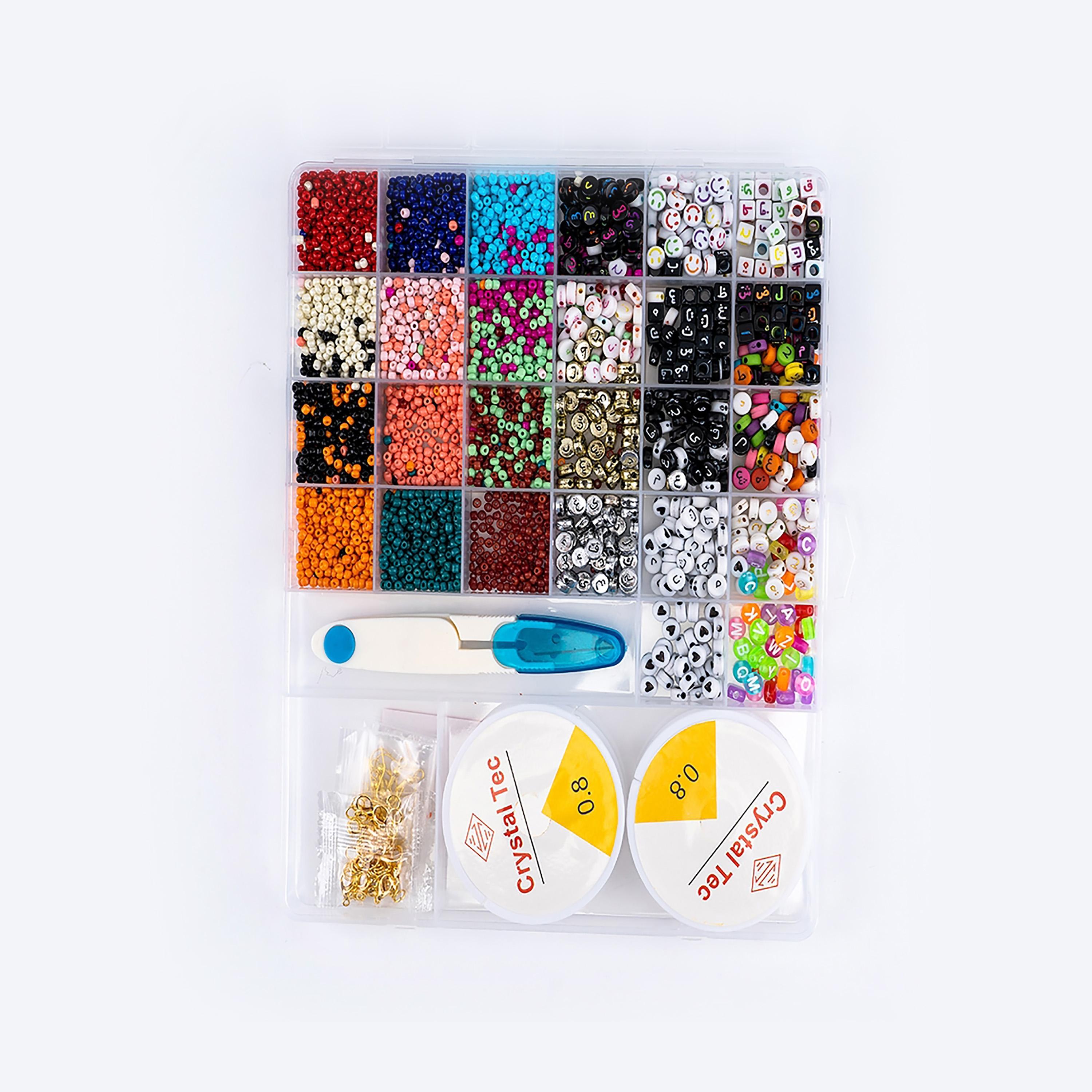 Family Center Arabic Beads Set with Accessories-school-artsandcrafts-image-1