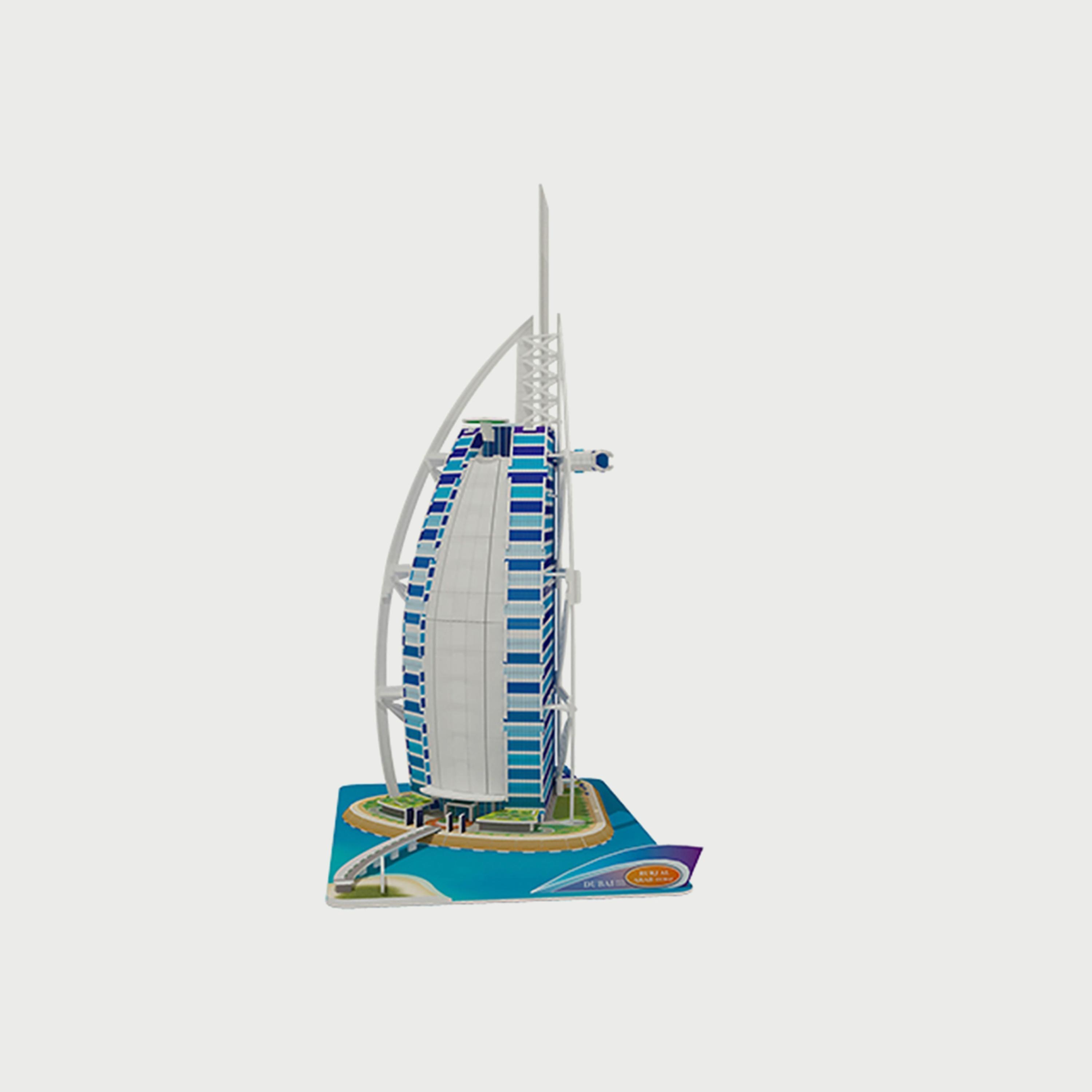 Family Center 74-Pieces Burj Al Arab Jigsaw Puzzle-toys-indoortoys-puzzles-image-1