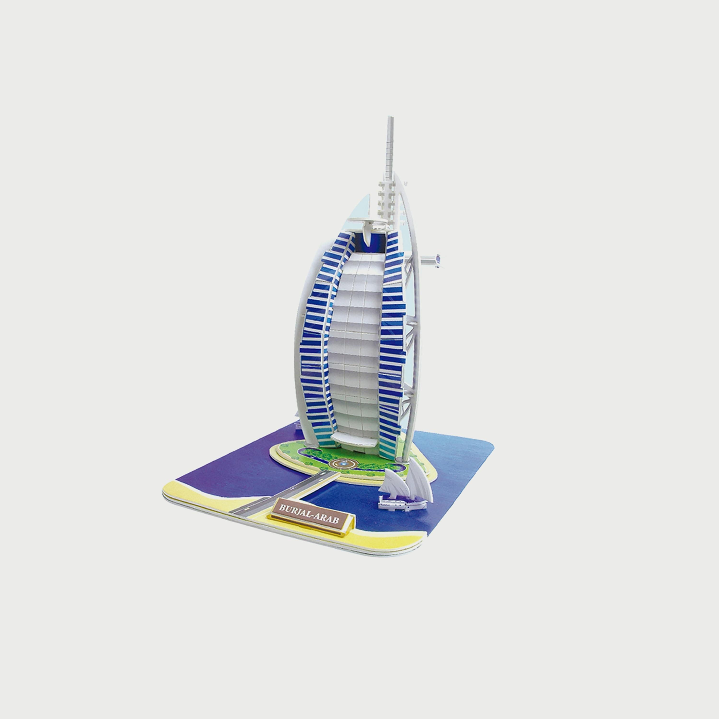 Family Center 38-Pieces Burj Al Arab Jigsaw Puzzle-toys-indoortoys-puzzles-image-2