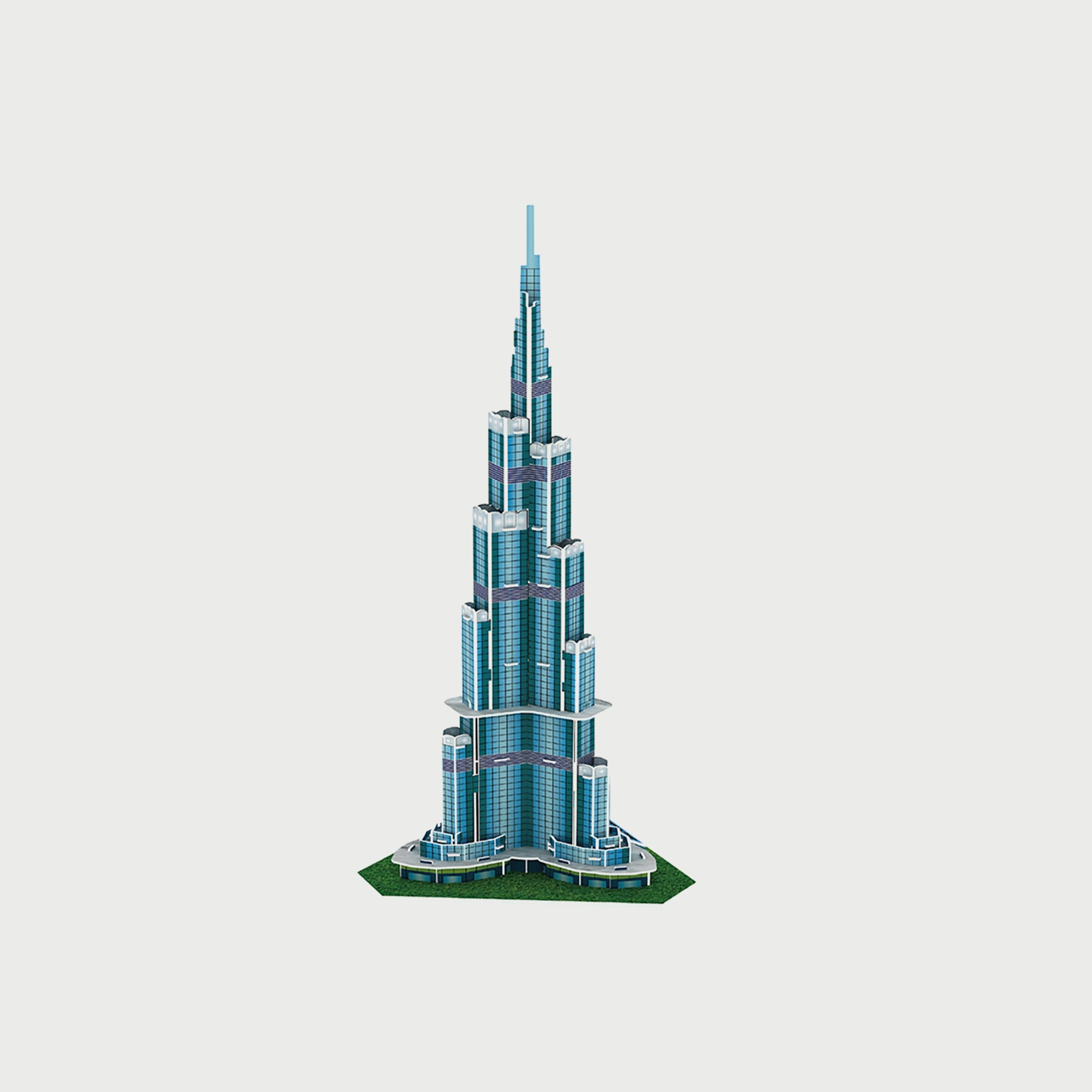 Family Center 49-Pieces Khalifa Tower Jigsaw Puzzle-toys-indoortoys-puzzles-image-2