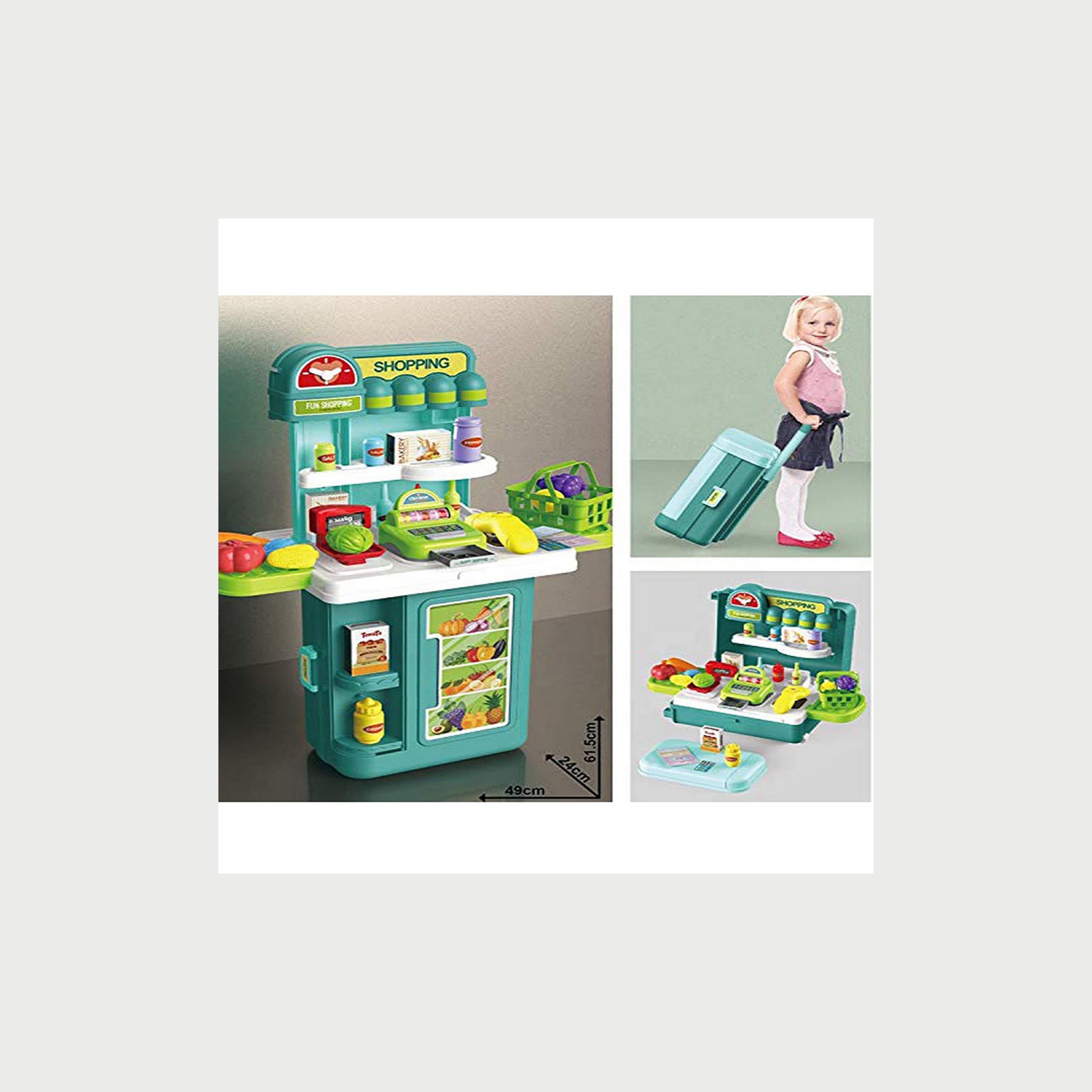 مجموعة محل البقالة المتنقل 4 في 1 من بسمة-toys-roleplay-supermarketandshoppingsets-image-5