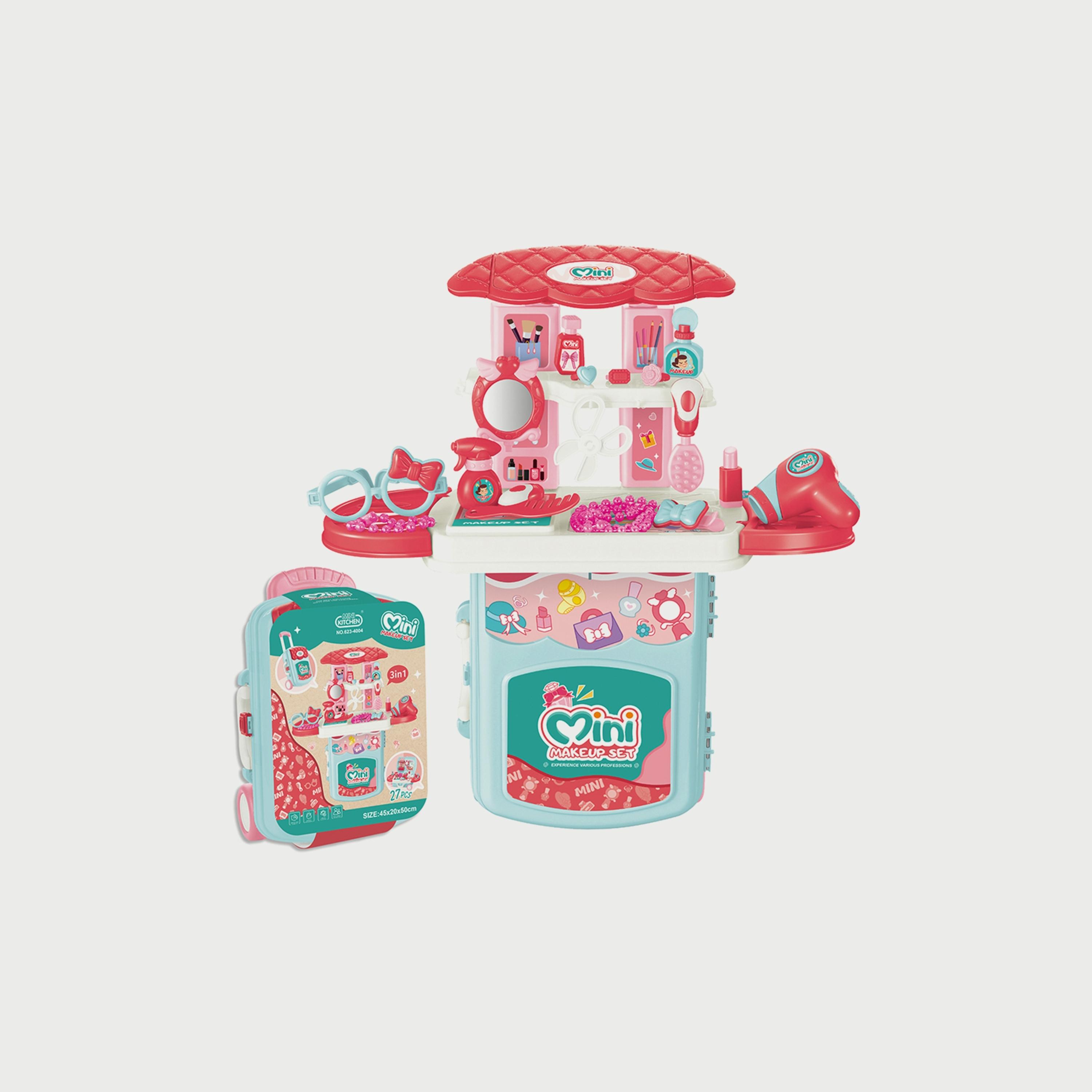 مجموعة أدوات التجميل صغيرة 3 في 1 27 قطعة من بسمة-toys-roleplay-makeupandcosmeticsets-image-1
