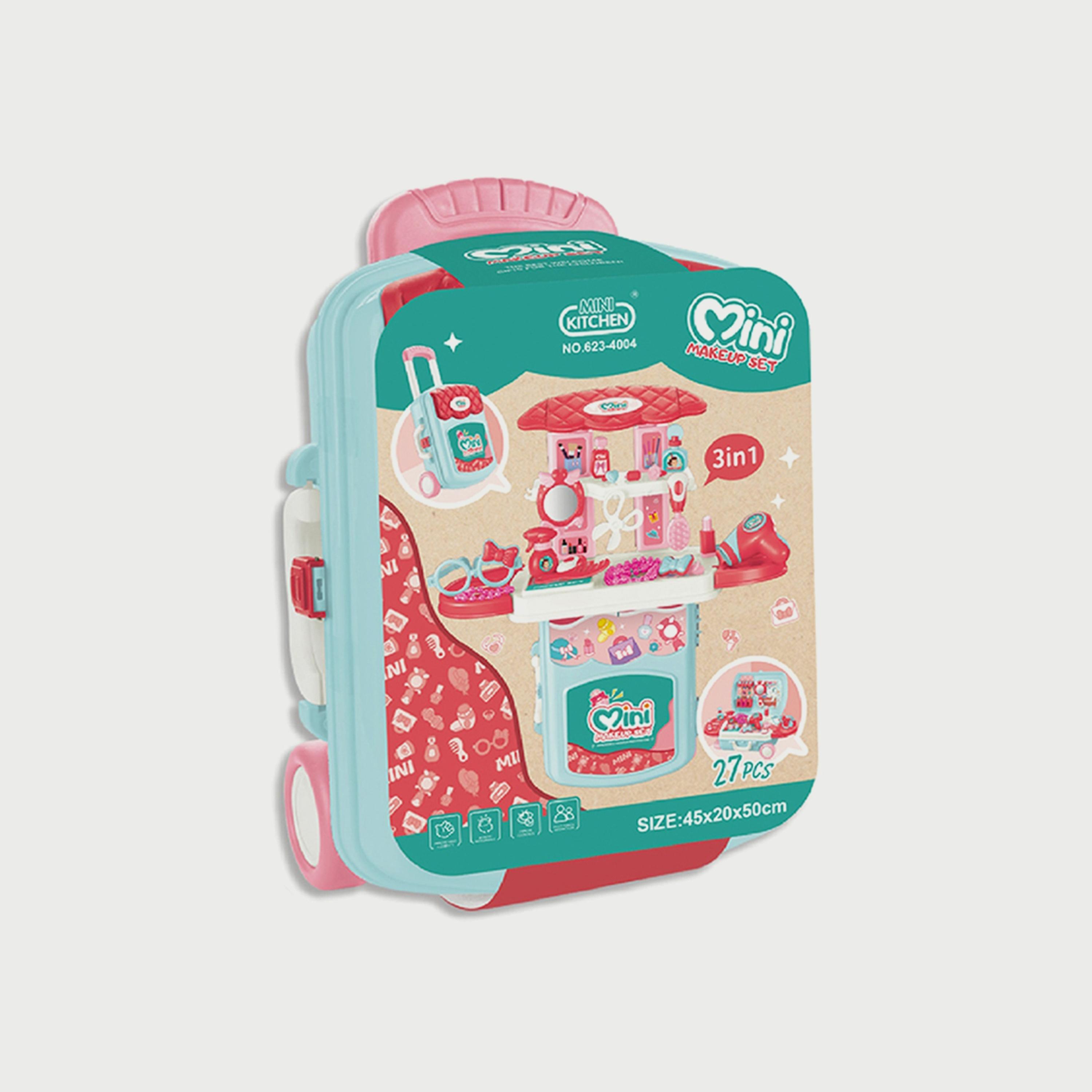 مجموعة أدوات التجميل صغيرة 3 في 1 27 قطعة من بسمة-toys-roleplay-makeupandcosmeticsets-image-3
