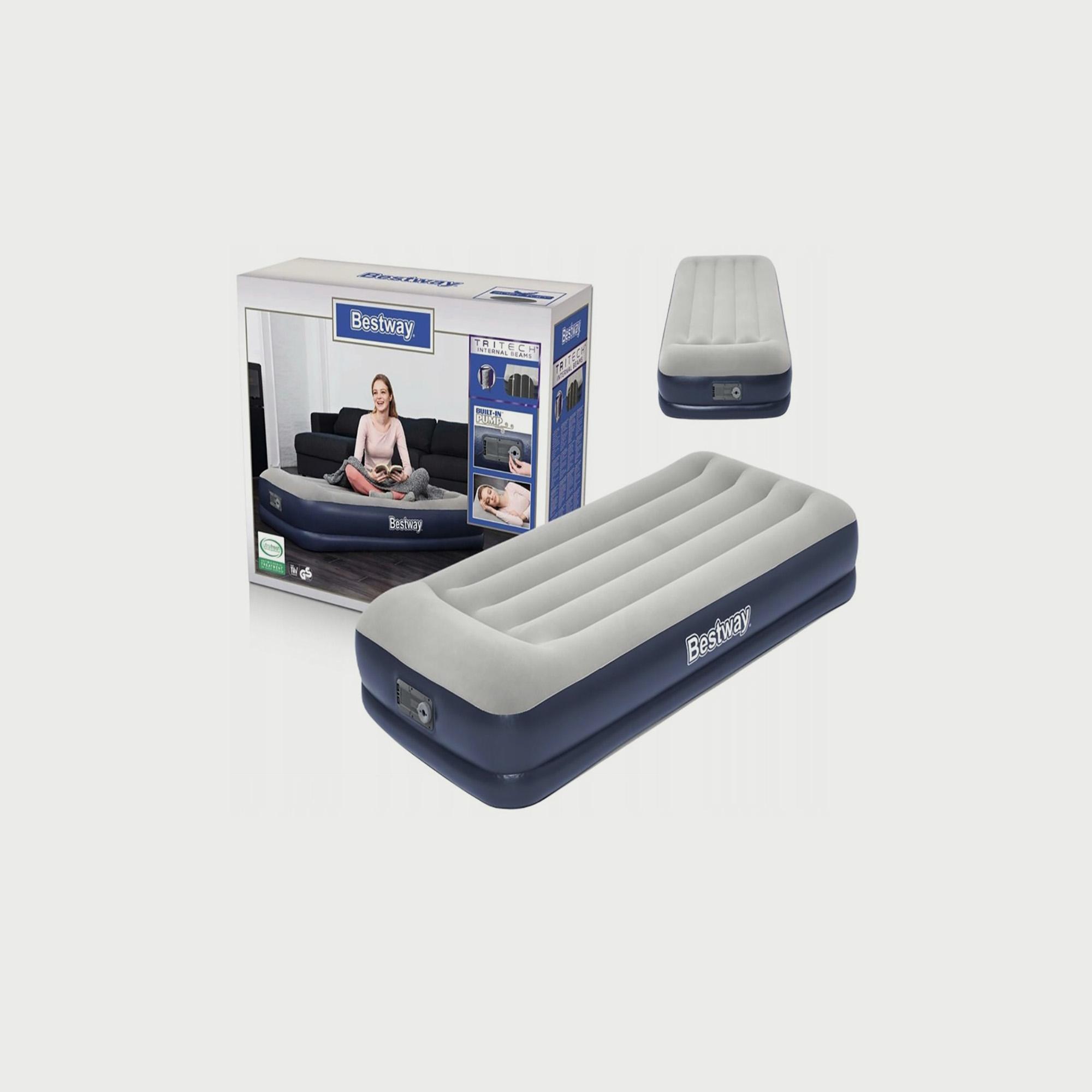 Bestway Tritech Airbed Twin Built-in AC Pump-toys-outdoor-poolandbeach-poolaccessories-image-2