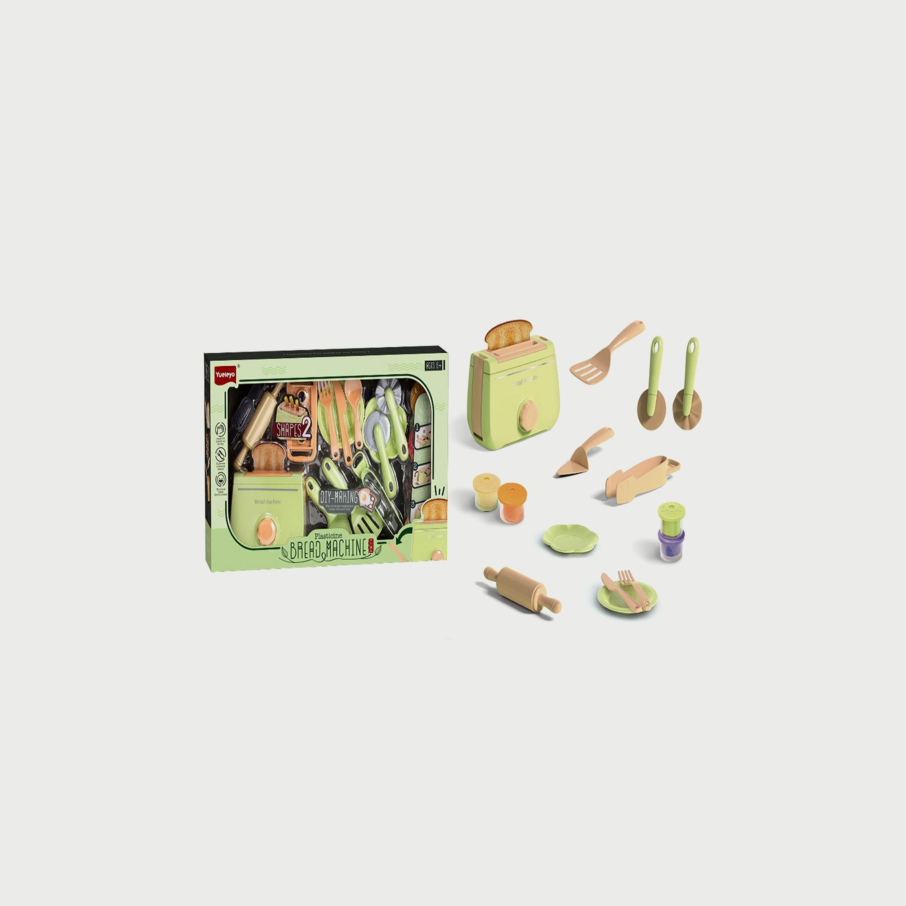 Family Center Clay Bread Machine Play Set-school-artsandcrafts-image-1