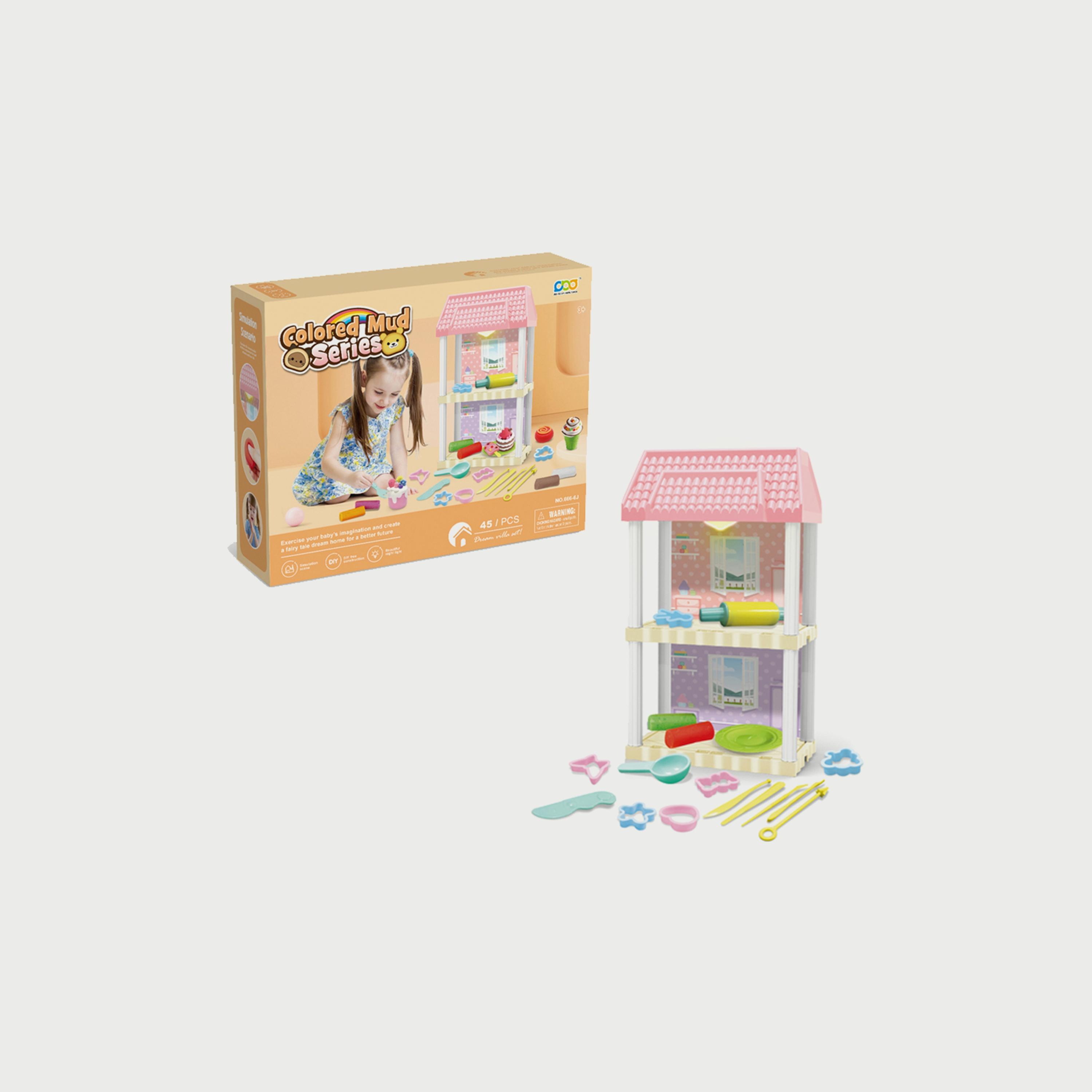 Family Center 45-Piece House & Accessories Set-toys-playfigures-actionplaysets-image-1