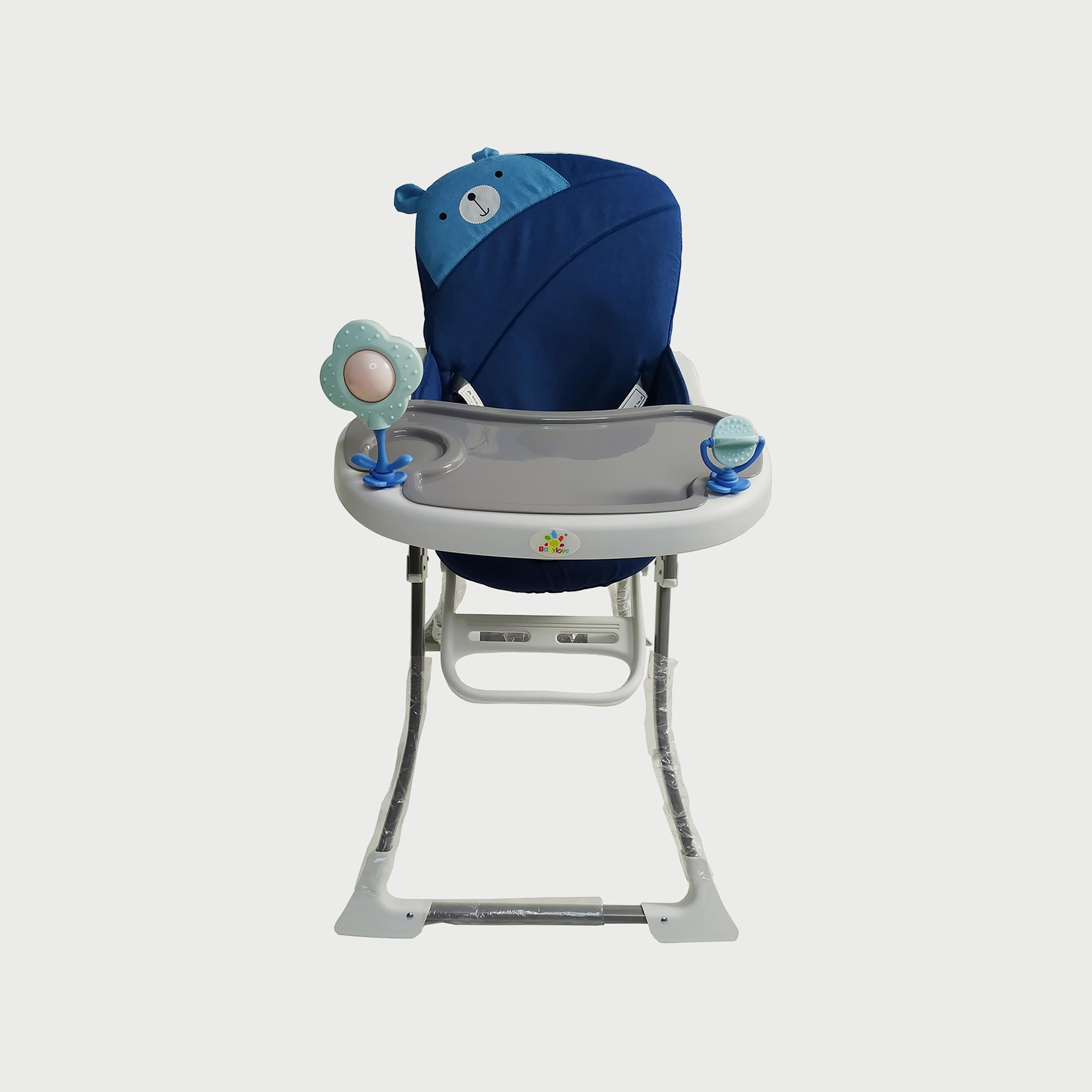 كرسي طعام عالي قابل للتعديل من بيبي لاف-baby-feeding-highchairsandboosters-image-1