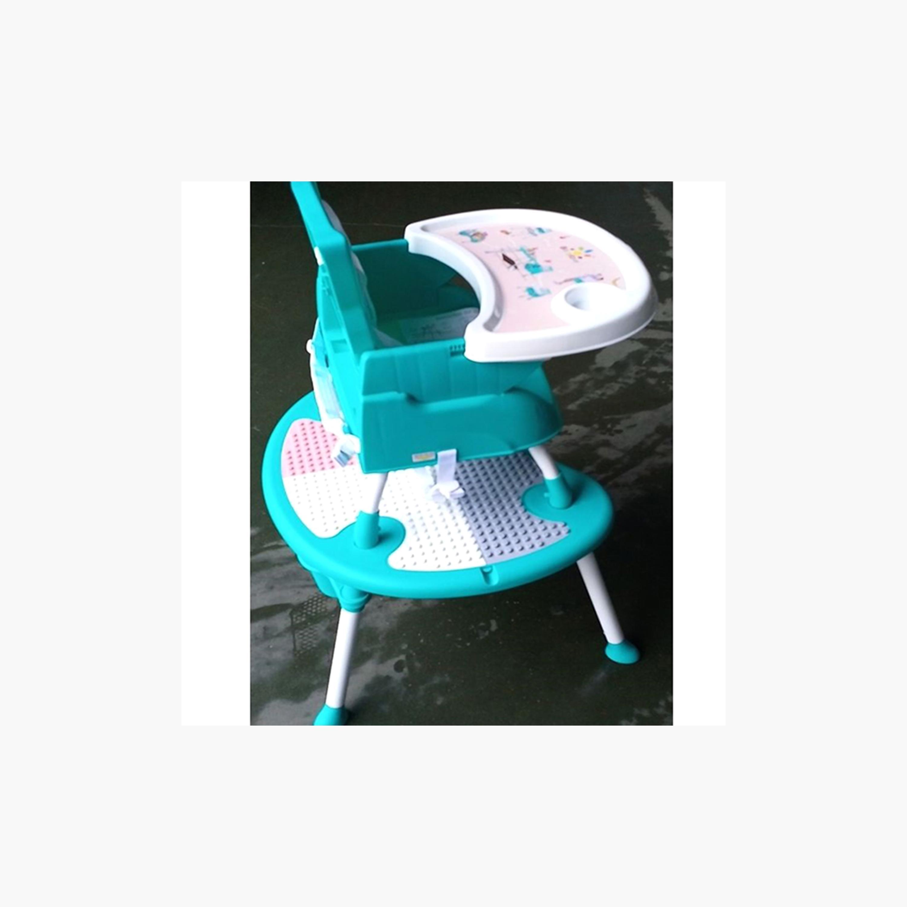 Babylove Adjustable High Feeding Chair, Green-baby-feeding-highchairsandboosters-image-2