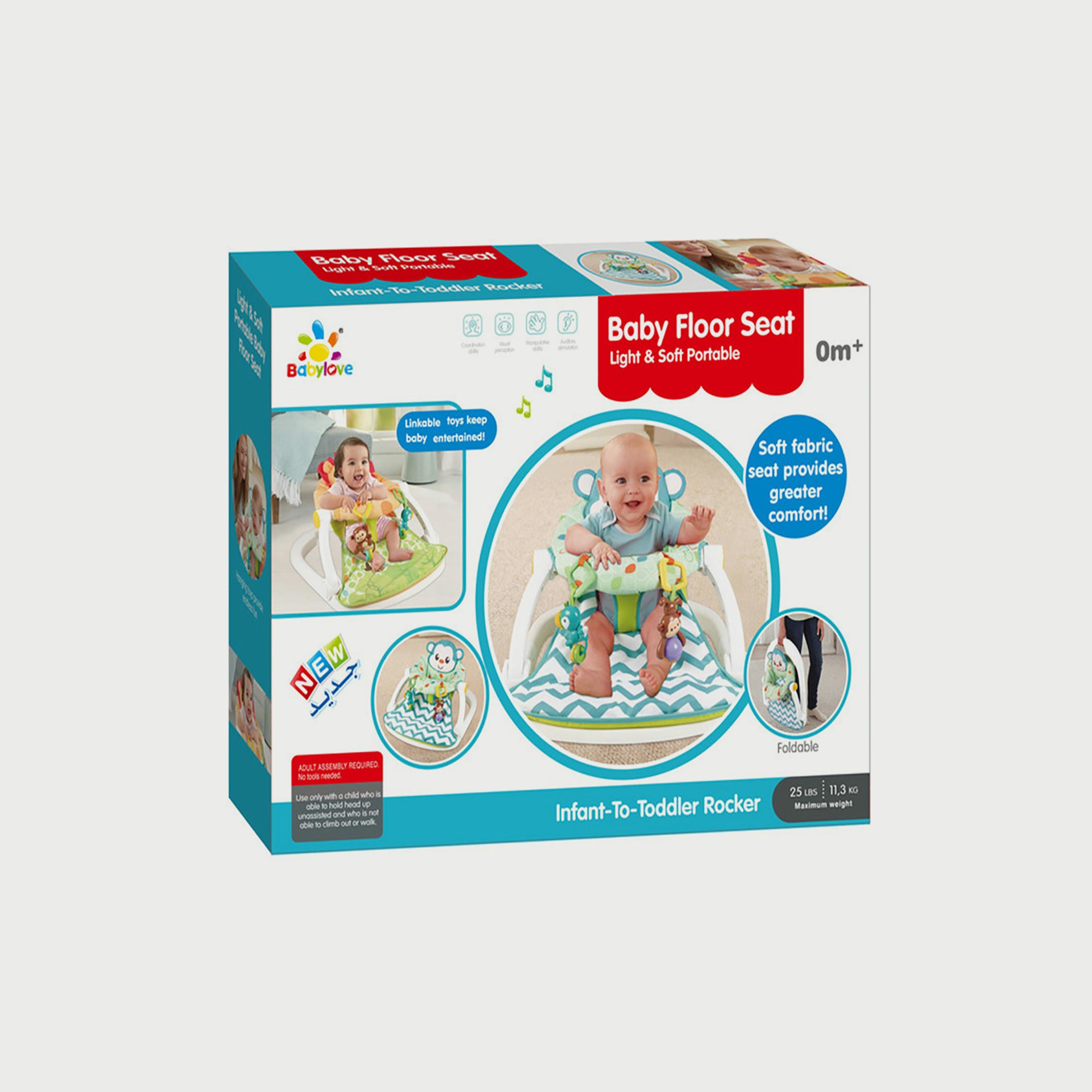 مقعد أرضي للرضع محمول من بيبي لاف-baby-infantactivity-image-2