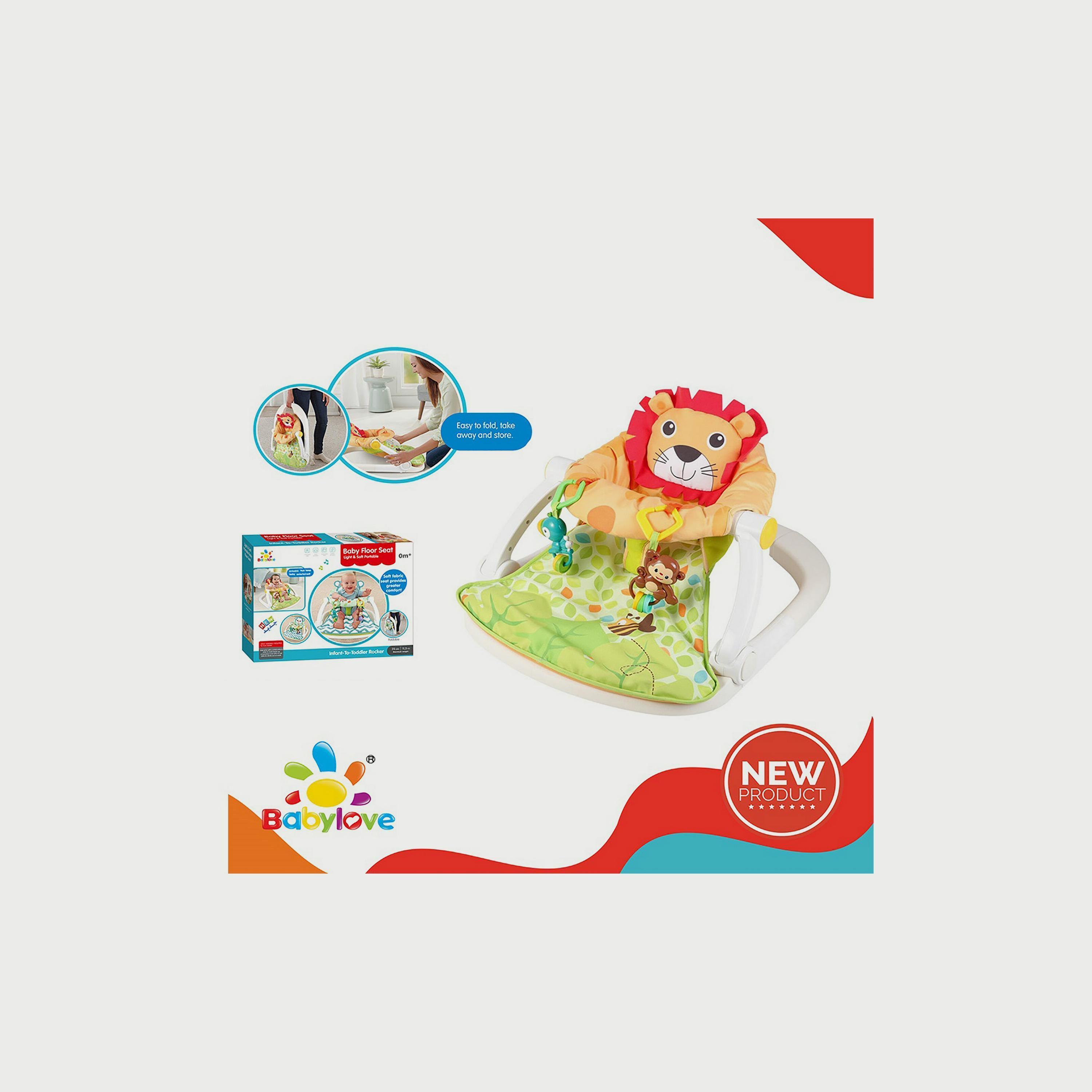 مقعد أرضي للرضع محمول من بيبي لاف-baby-infantactivity-image-2
