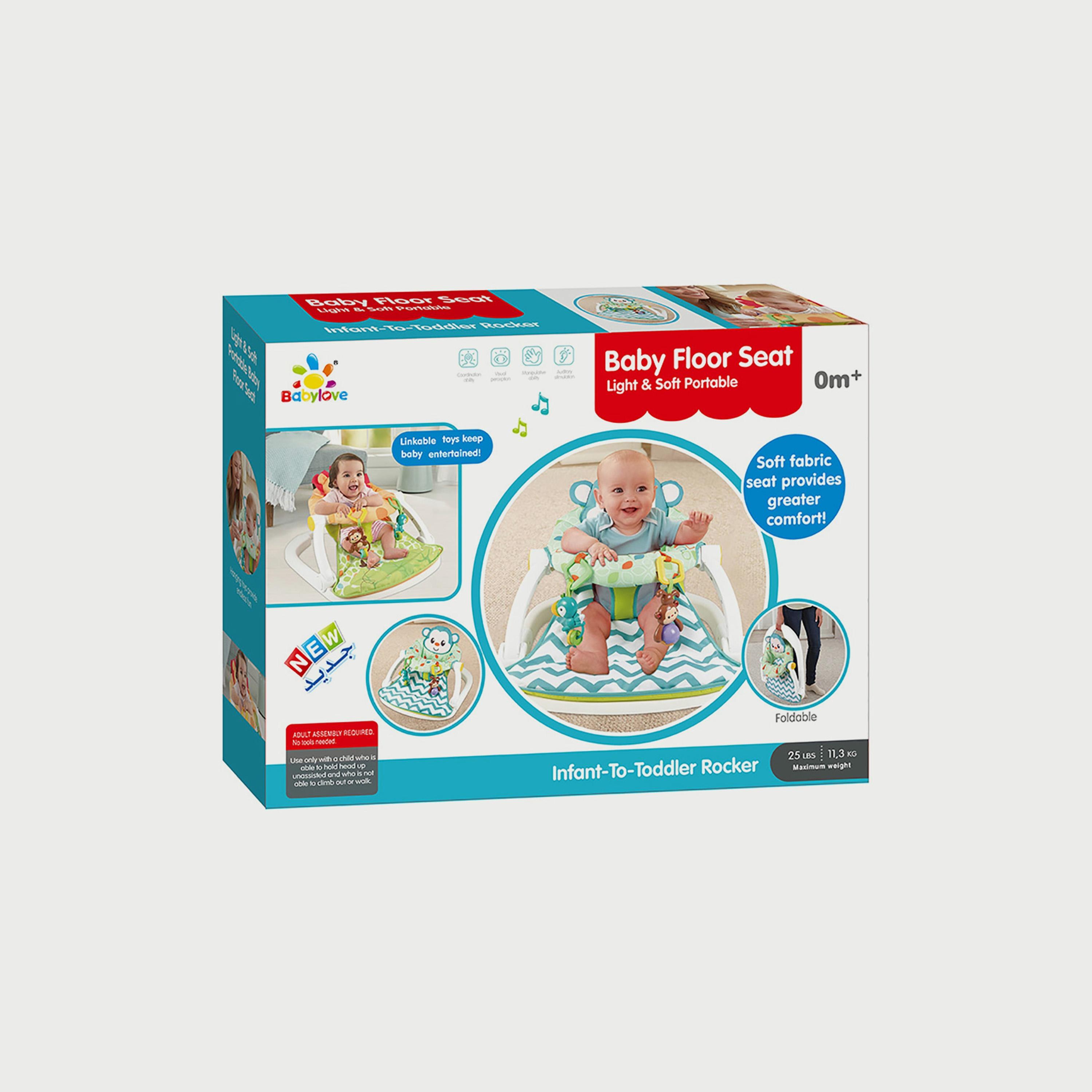 مقعد أرضي للرضع محمول من بيبي لاف-baby-infantactivity-image-4