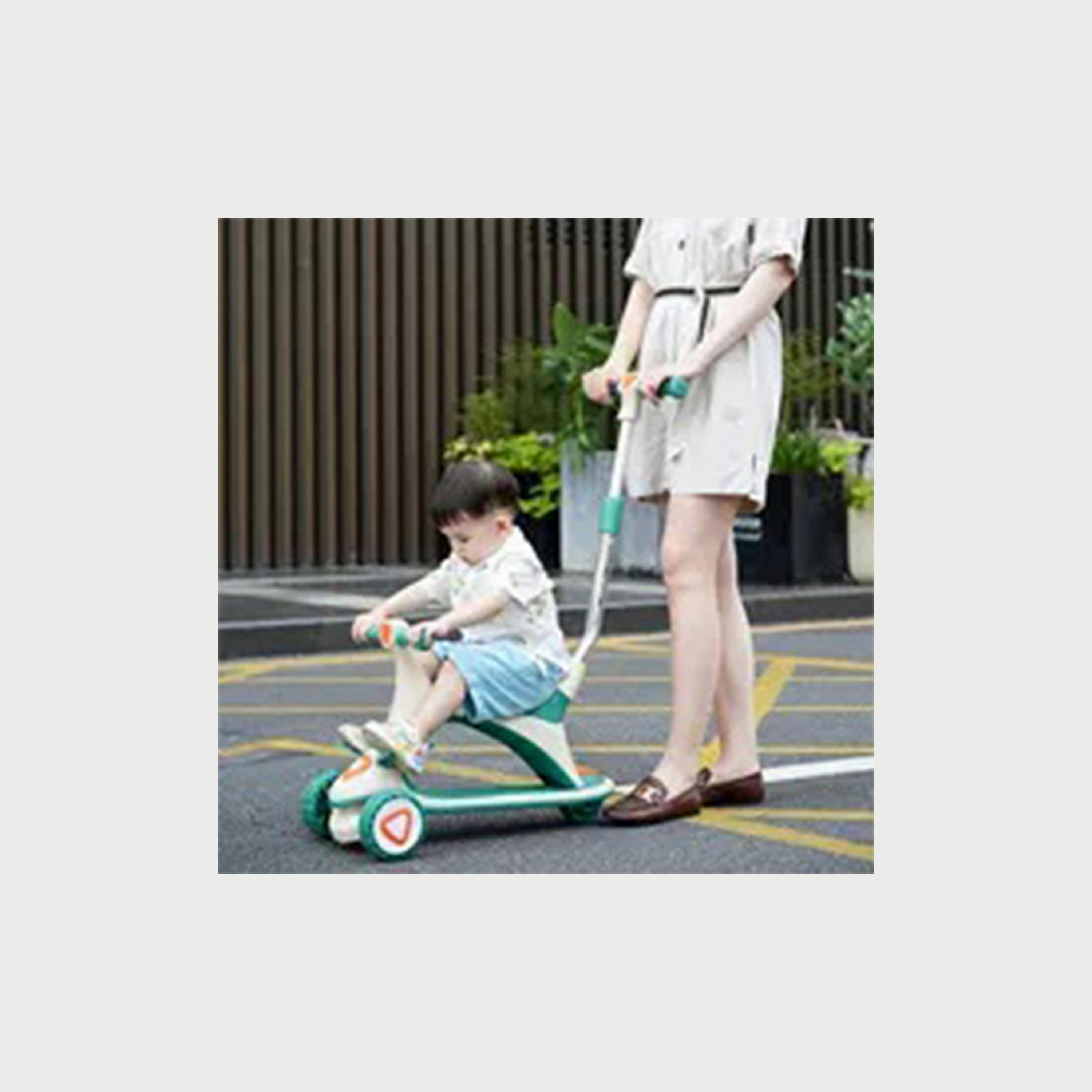 Family Center Three-Wheel Scooter with Barrier-toys-outdoor-scooters-image-3