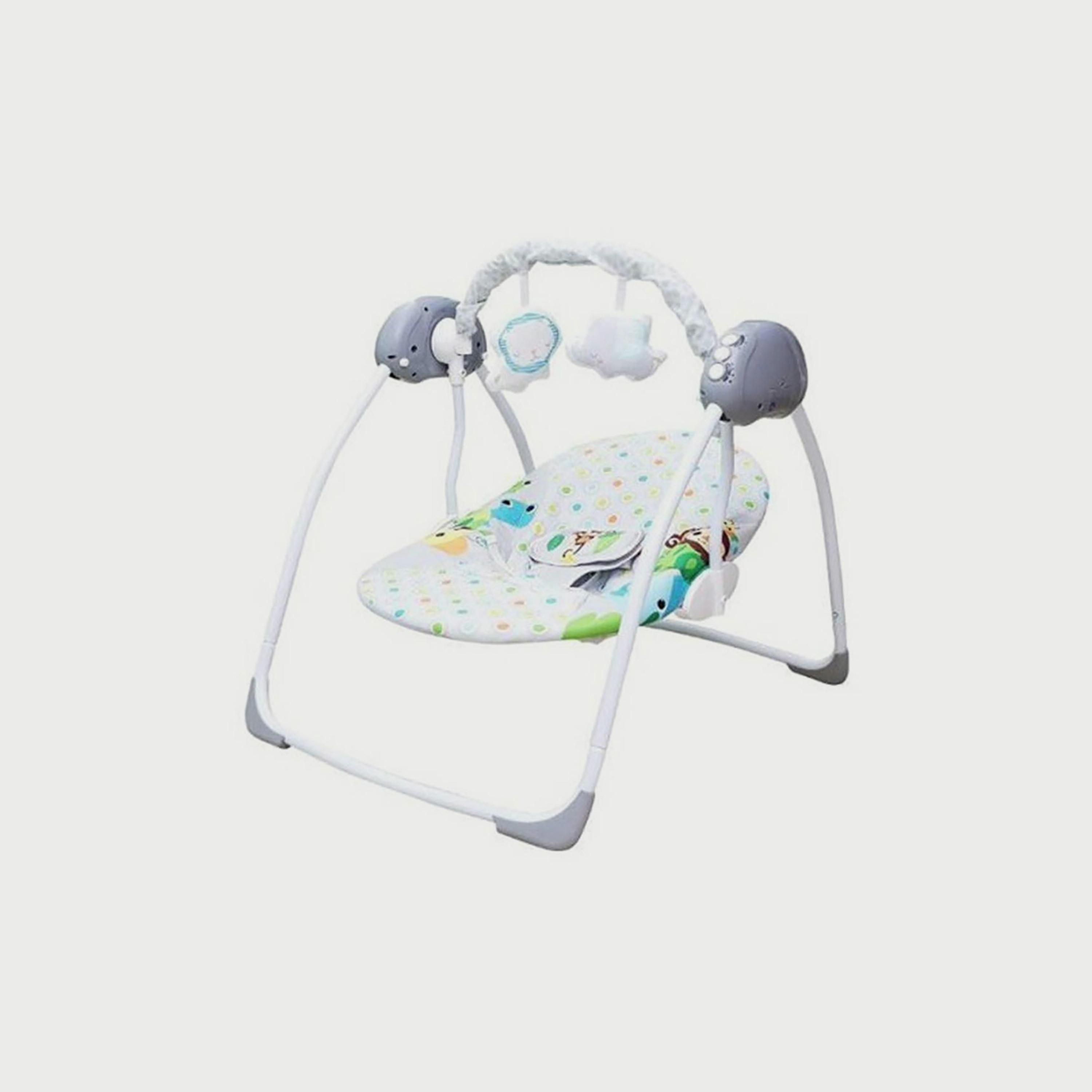 كرسي هزاز مع بطارية من سن الرضع لسن المشي من بيبي لاف-baby-infantactivity-image-5