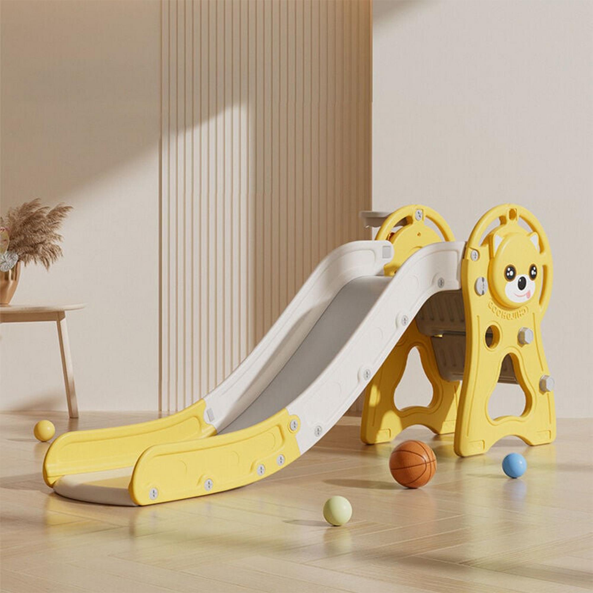 Babylove Multifunctional Slide with Basketball Ring-baby-infantactivity-image-4