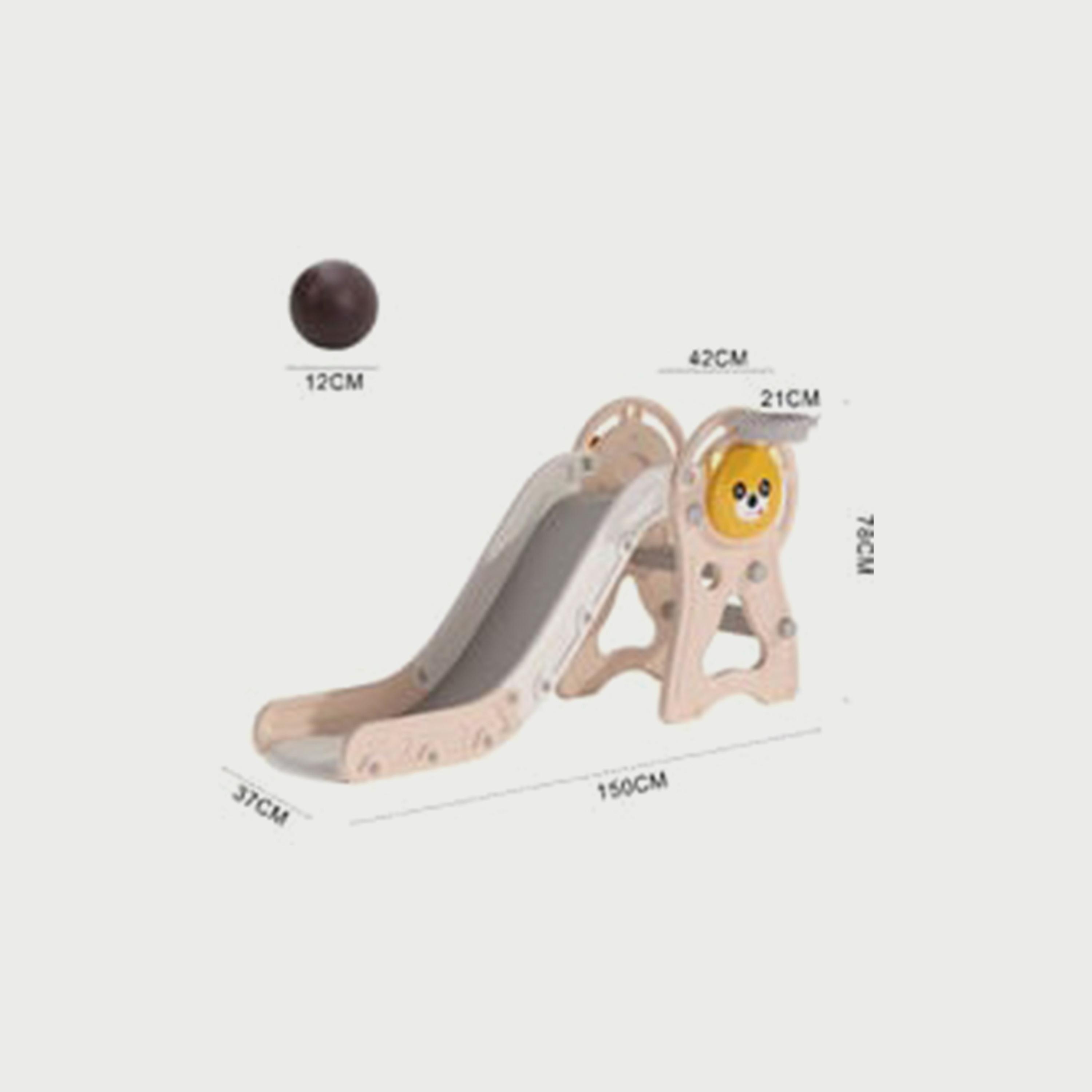 زلاقة متعددة المهام مع حلقة كرة سلة من بيبي لاف-baby-infantactivity-image-5