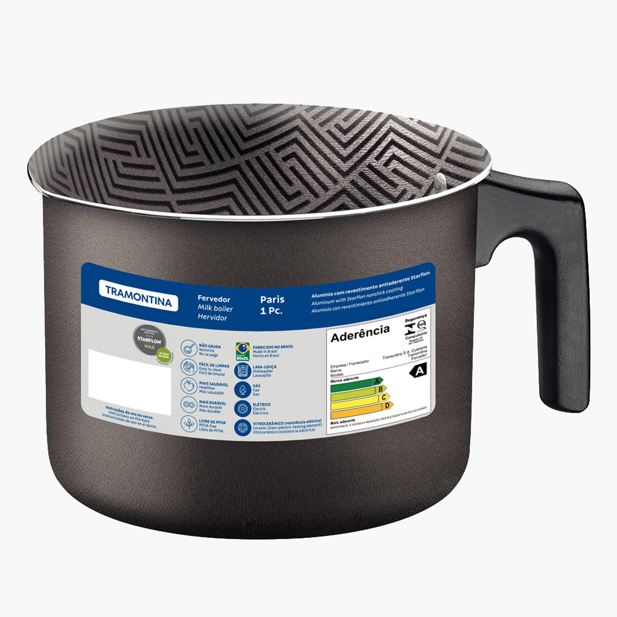 Tramontina Paris Texture Nonstick Aluminium Multipurpose Boiler - 1.2 L