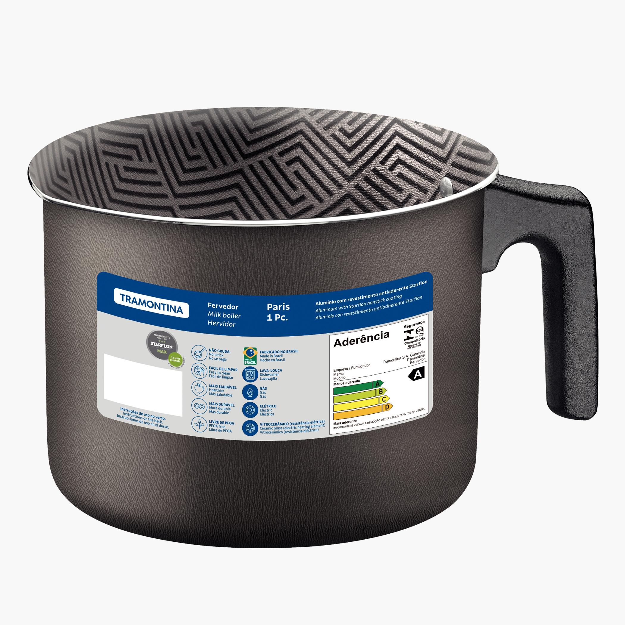 Tramontina Paris Texture Nonstick Aluminium Multipurpose Boiler - 2.7 L