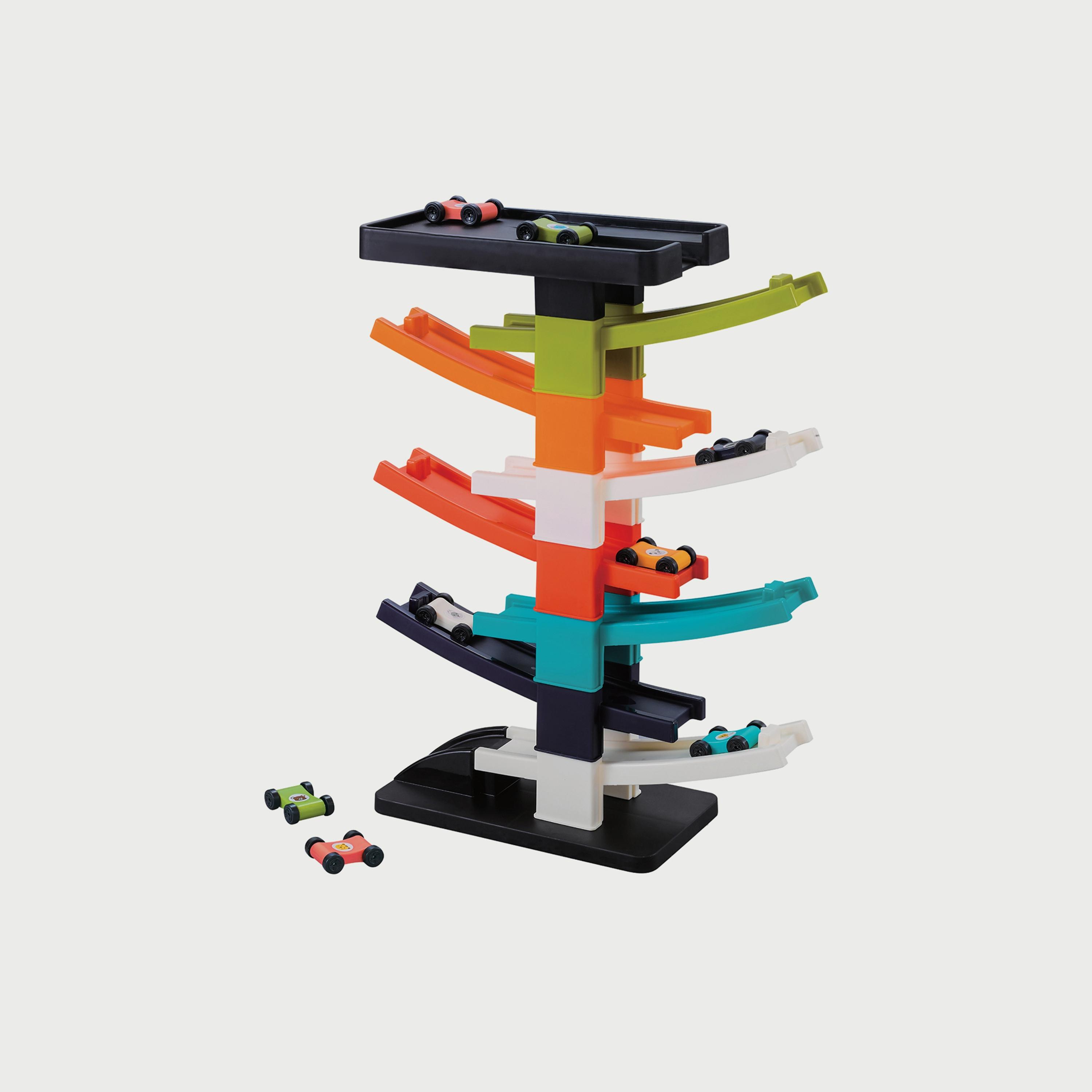 Moon Car Ramp Tower-toys-babyandtoddlertoys-stackingandnestingtoys-image-1