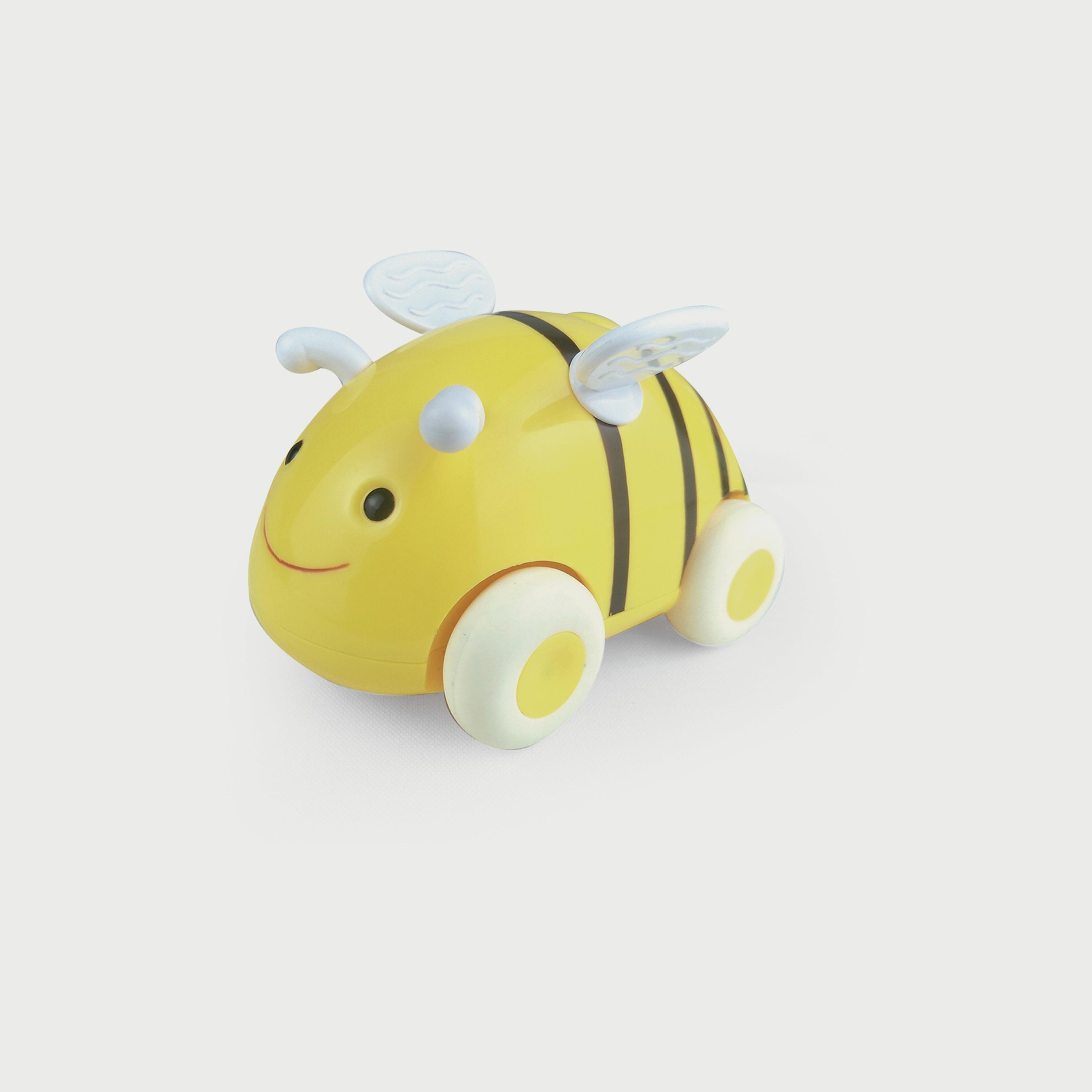 Moon Bumble Buzz Pull Along Toy, Bee-toys-babyandtoddlertoys-pushandpulltoys-image-1