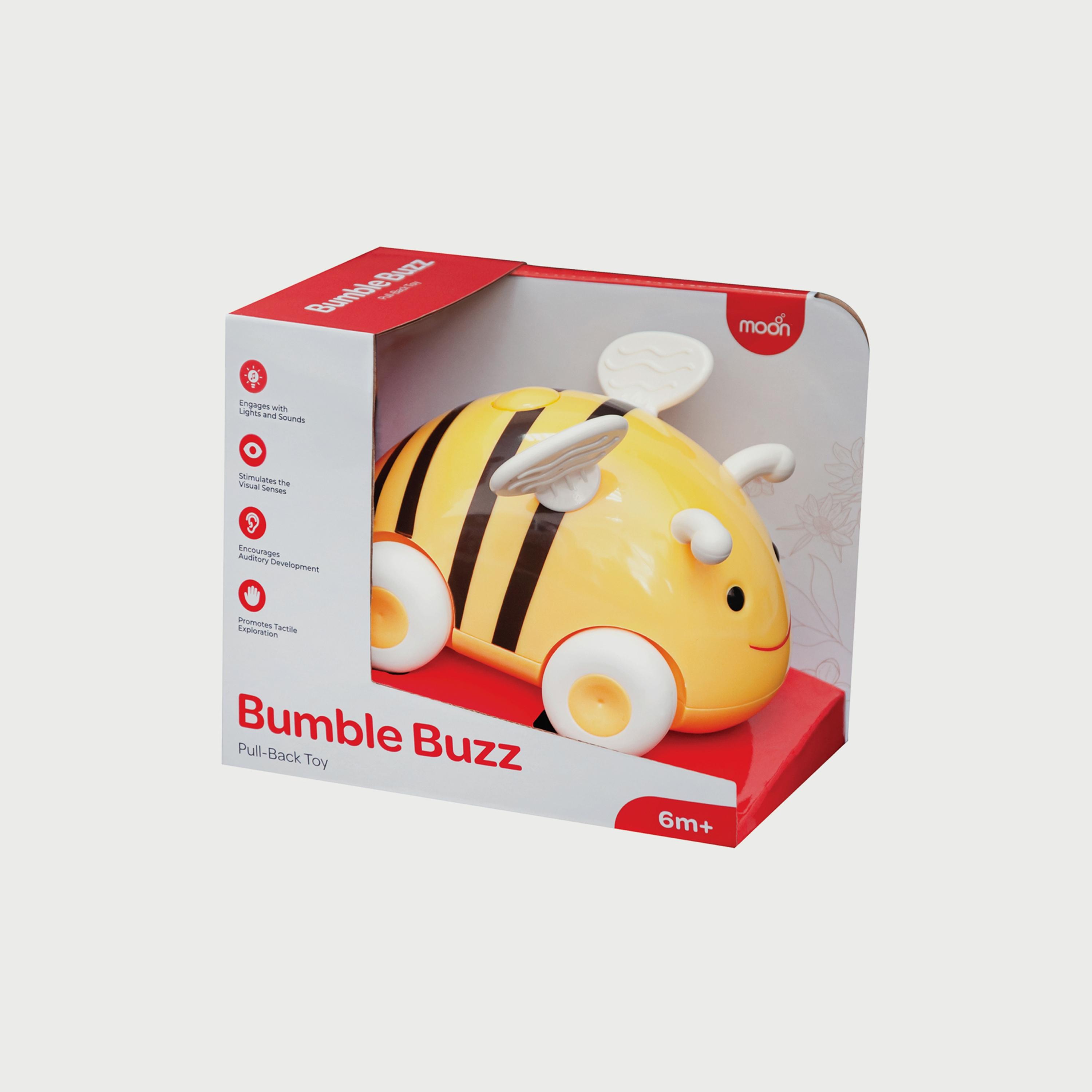 Moon Bumble Buzz Pull Along Toy, Bee-toys-babyandtoddlertoys-pushandpulltoys-image-5
