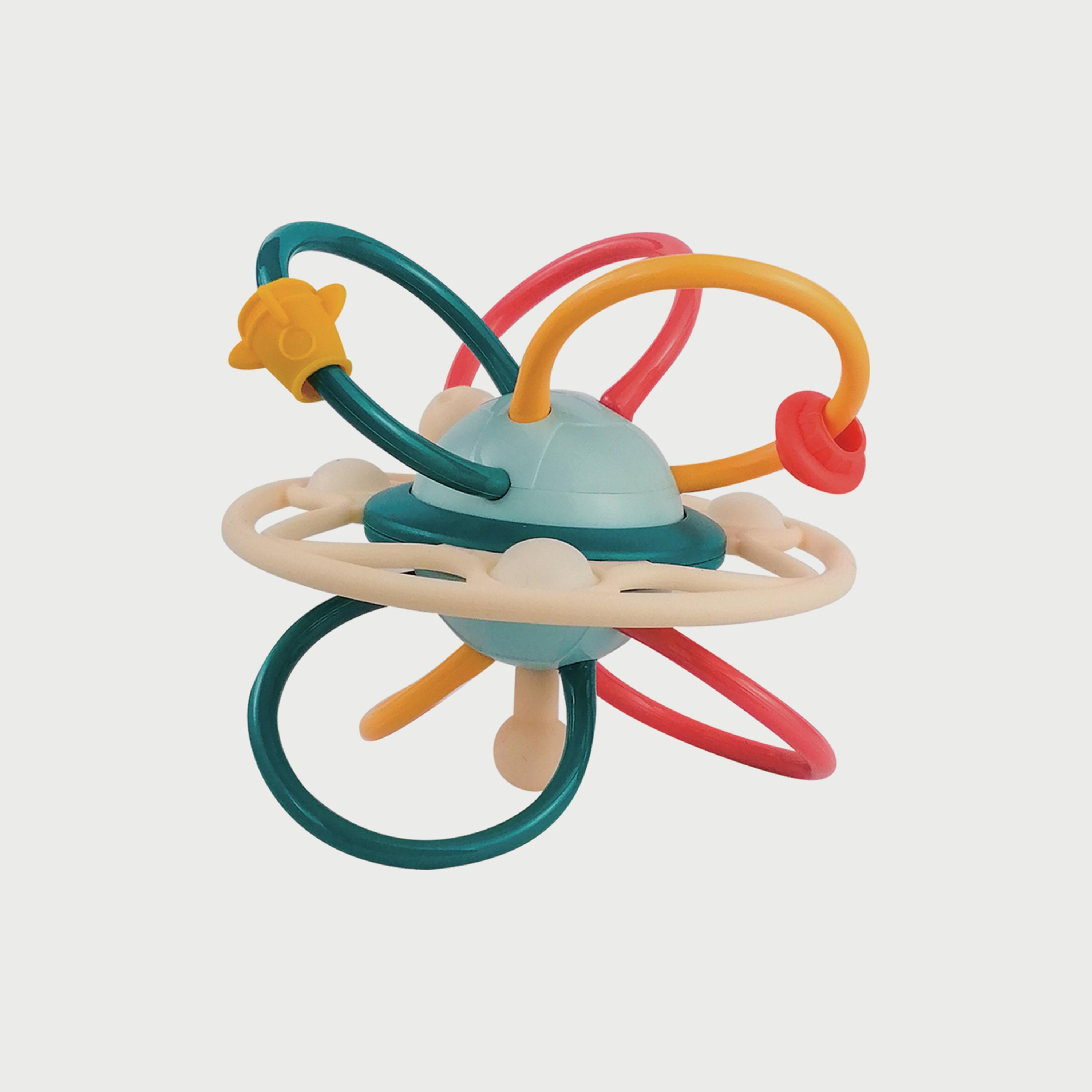 Moon Baby Soft Ball Teether Rattle-toys-babyandtoddlertoys-rattlesandteethers-image-1