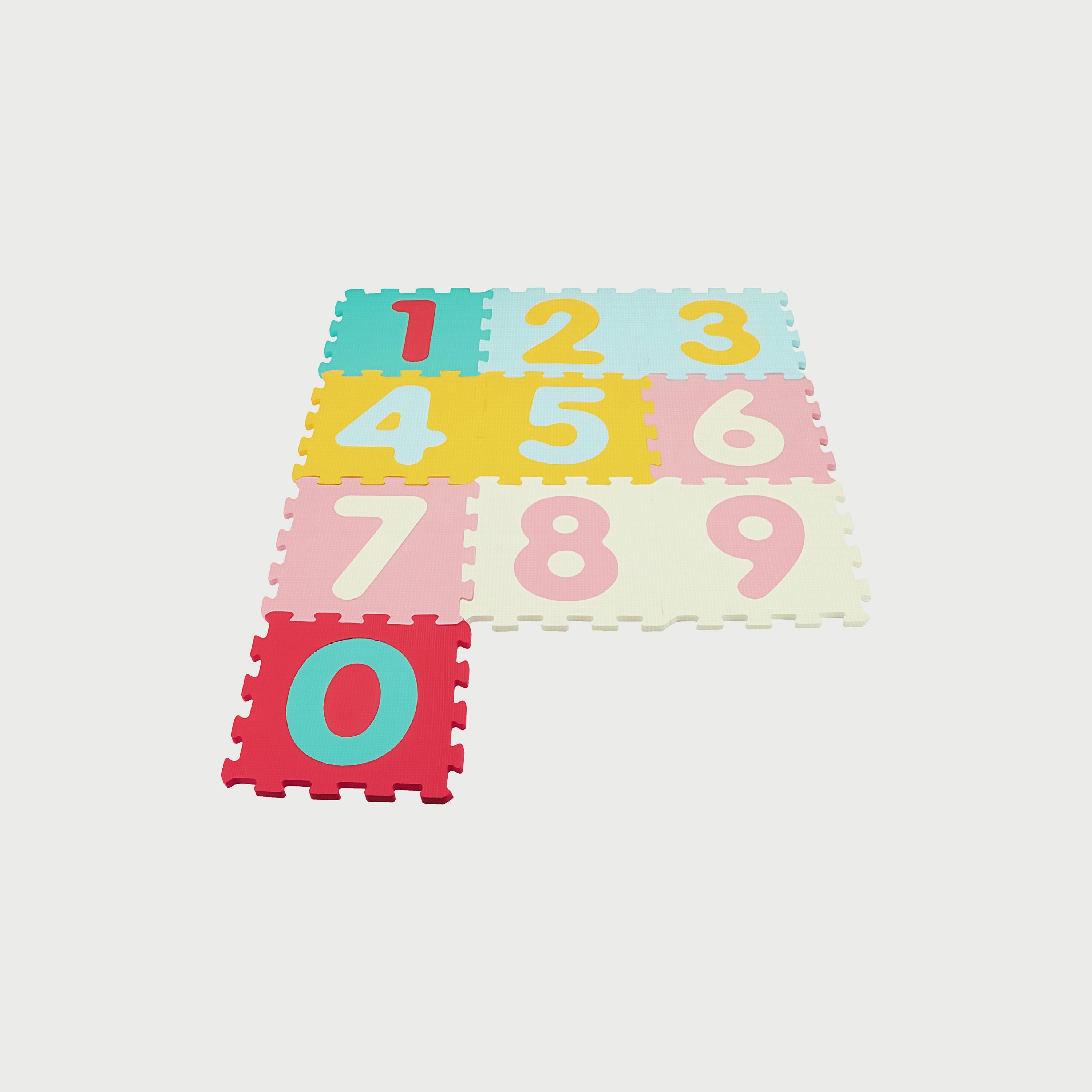 Moon 10-Piece Kids Puzzle Activity Floor Mat, Numbers Puzzle-baby-infantactivity-playpensandplaymats-image-1