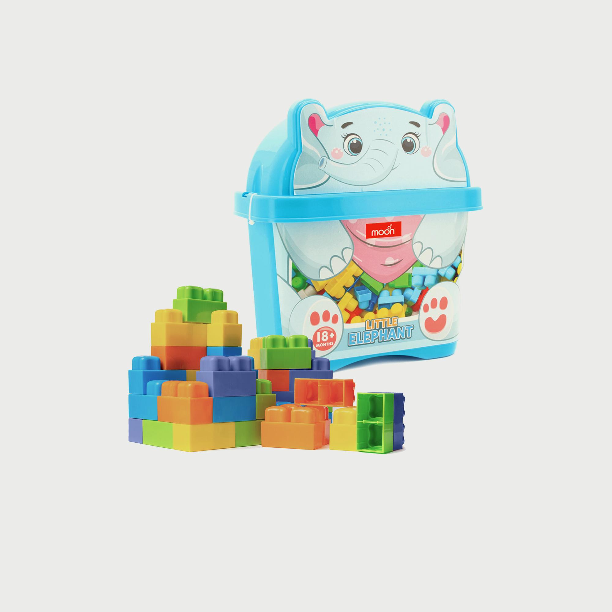 العاب مكعبات ابداعية 30 قطعة من موون، فيل-toys-buildingblocks-blocks-image-1